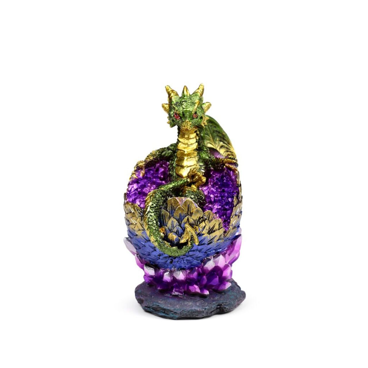 Discover the enchanting Elements Baby Dragon Hatching Crystal Egg, a beautifully crafted collectible that captures the mystique of a dragon’s emergence.