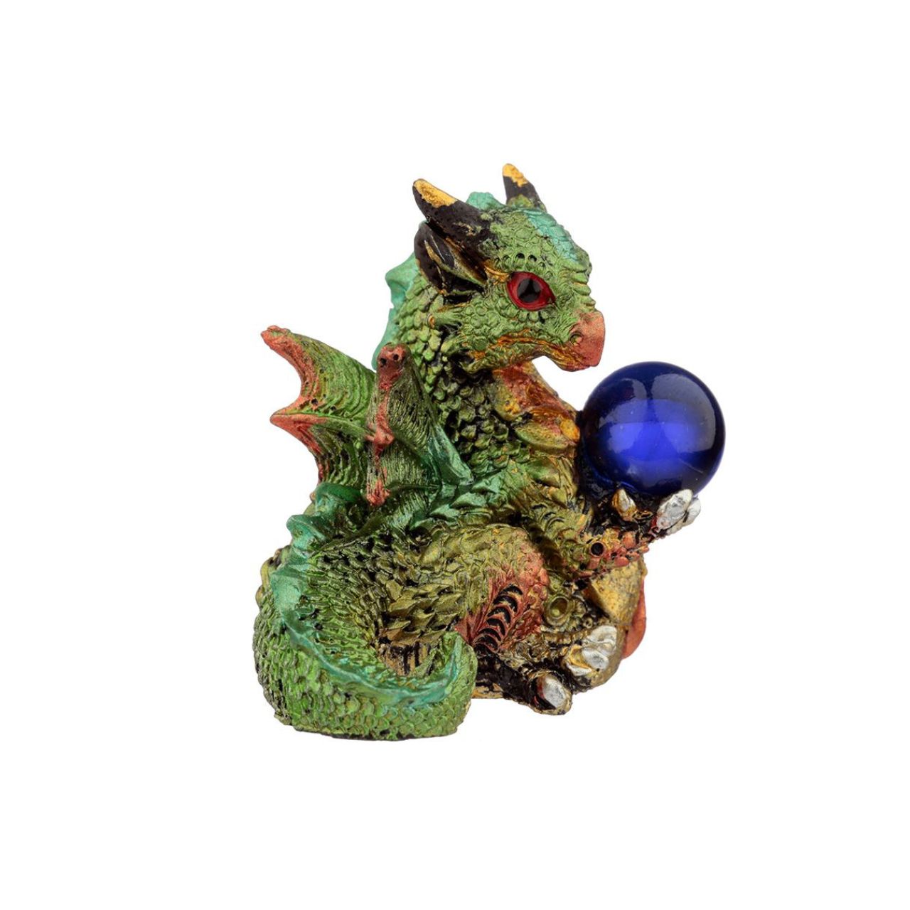 The Elements Dragon with All Seeing Orb is a powerful and mystical creature that harnesses the power of all elements. Its All Seeing Orb grants it unparalleled knowledge and insight. With this dragon by your side, you'll have the benefit of protection, strength, and wisdom in your endeavors.