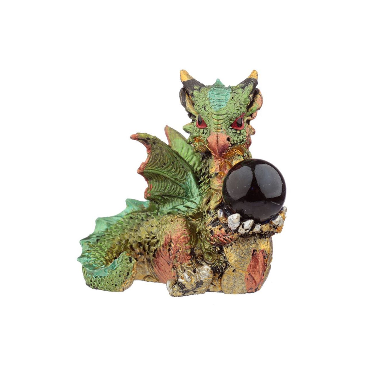 The Elements Dragon with All Seeing Orb is a powerful and mystical creature that harnesses the power of all elements. Its All Seeing Orb grants it unparalleled knowledge and insight. With this dragon by your side, you'll have the benefit of protection, strength, and wisdom in your endeavors.