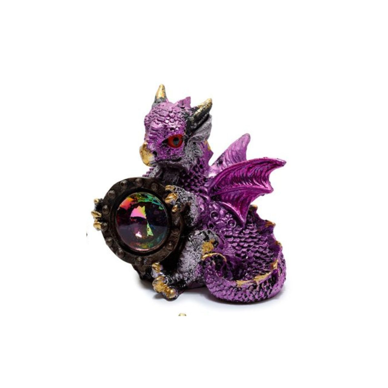 Elements Gemstone Shield Dragon