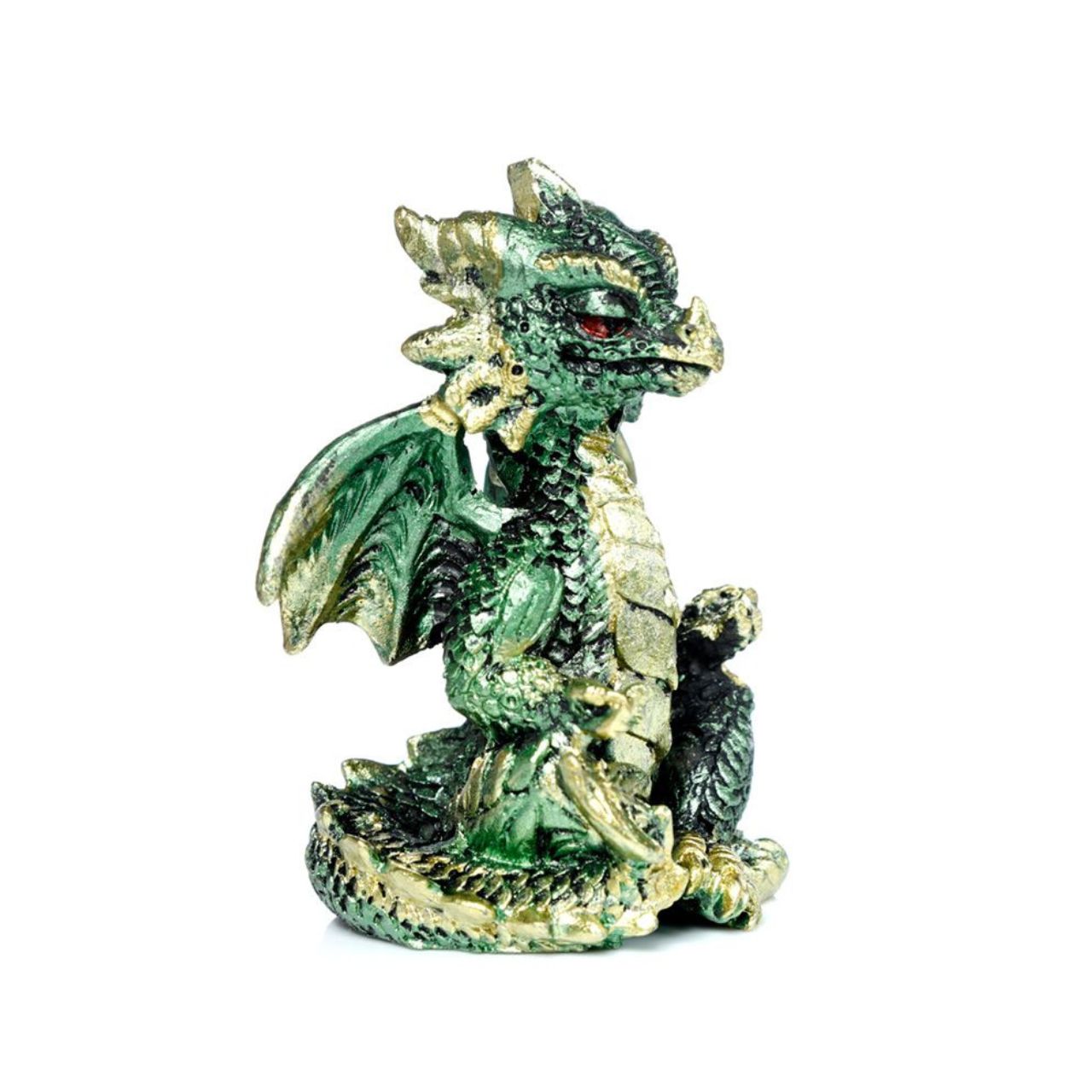 Elements Yoga Peace Dragon - Material: Resin - Height 8 cm Width 5.5-6 cm Depth 4-4.5 cm