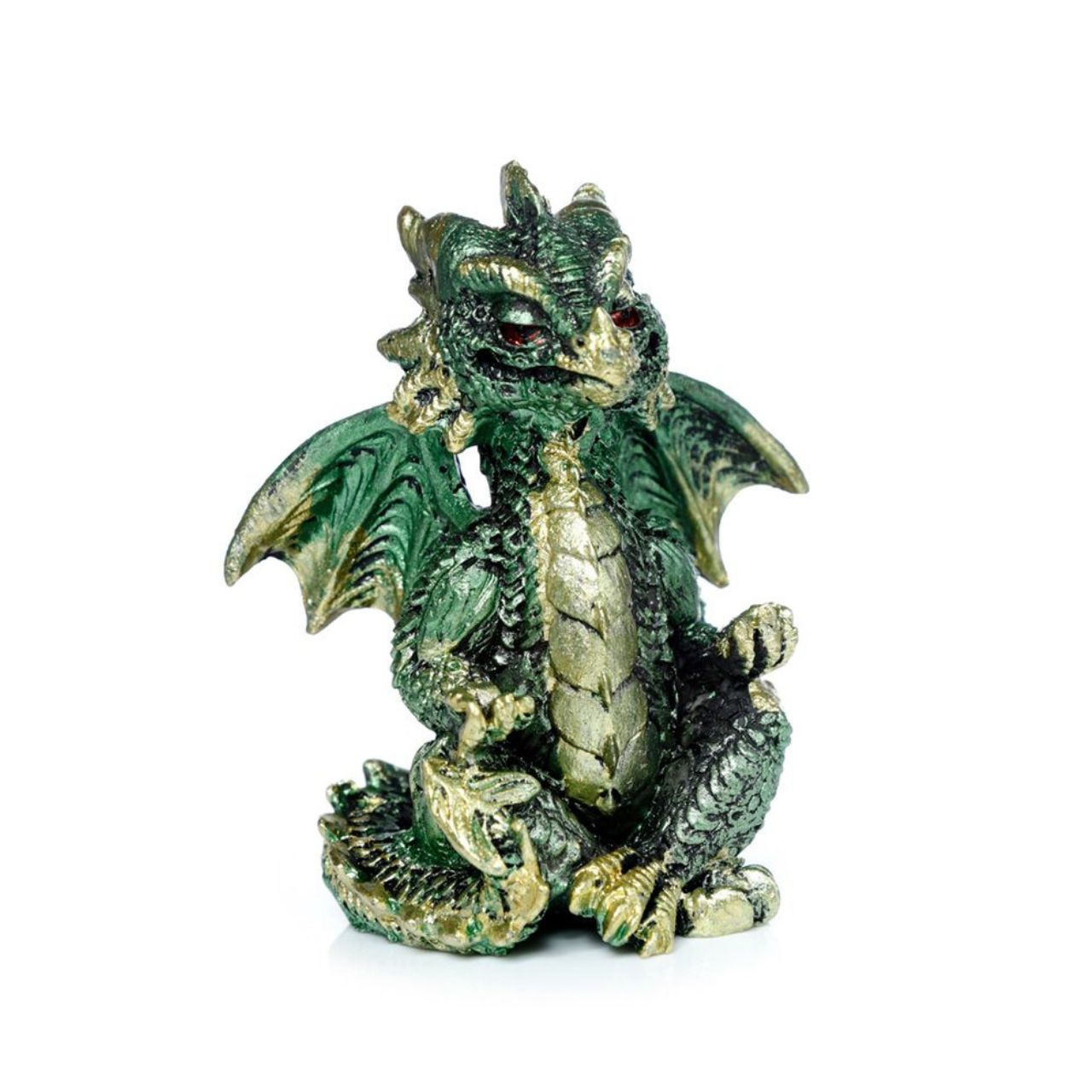 Elements Yoga Peace Dragon - Material: Resin - Height 8 cm Width 5.5-6 cm Depth 4-4.5 cm