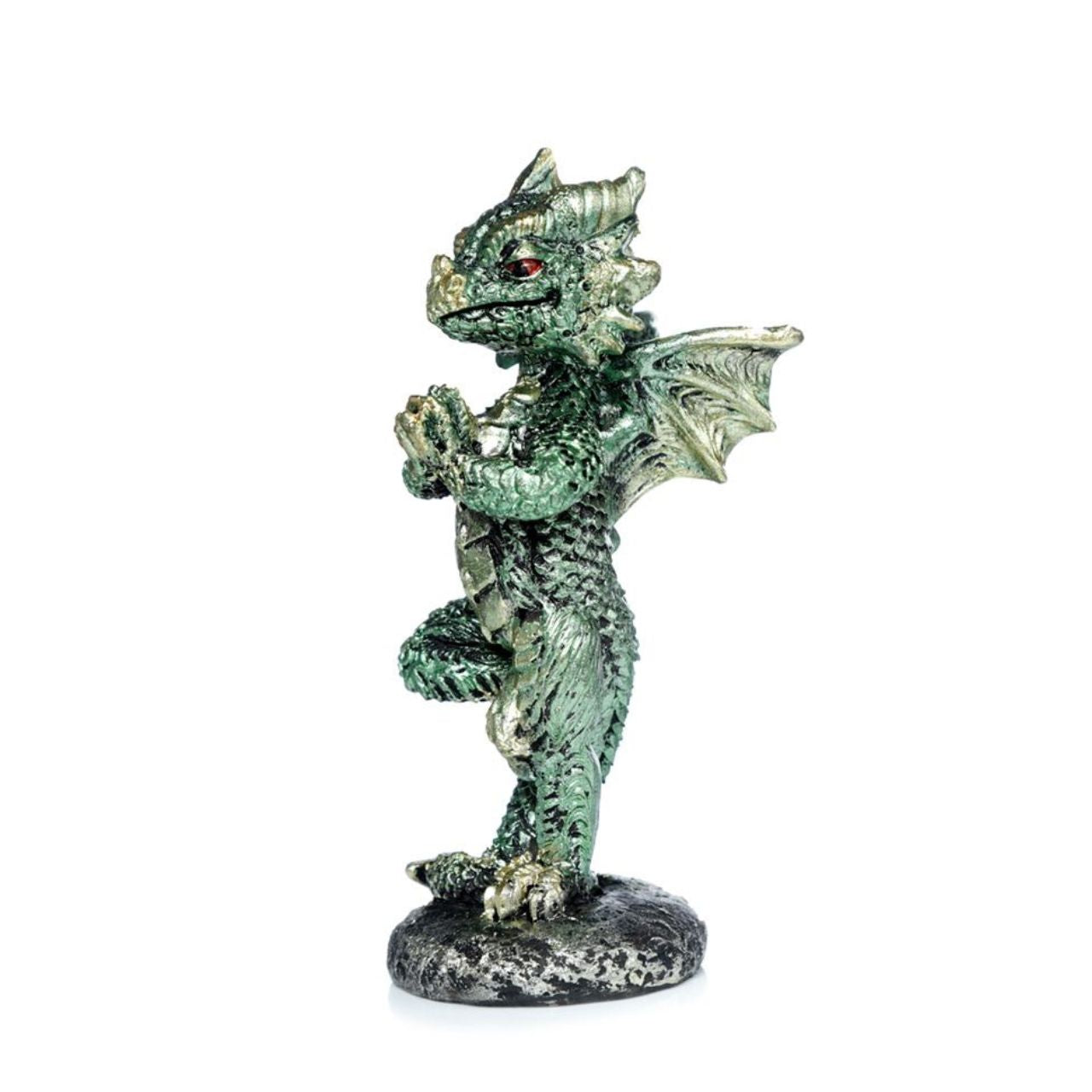 Elements Yoga Zen Dragon - Material: Resin - Height 10 cm Width 4 cm Depth 3.5 cm