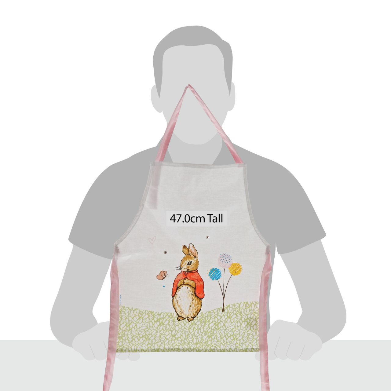 This delightful Flopsy children's apron is perfect for little ones who love baking, painting or generally getting into mischief and making a mess. They have a gloss laminated coating so are easy to wipe down.
