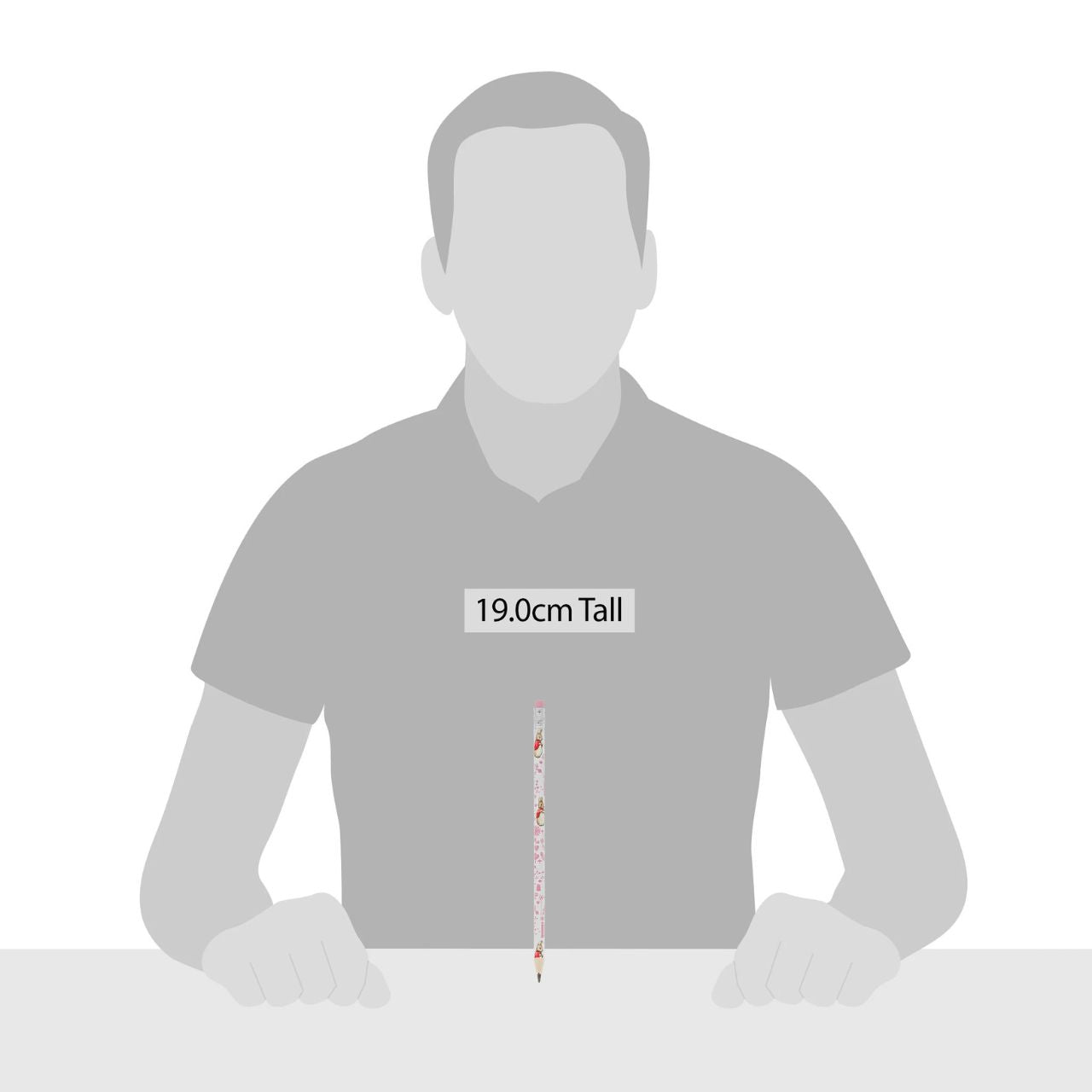 A Flopsy pencil, perfectly designed for note-taking, sketching. This pencil would make a lovely gift, new edition to your stationery edit or souvenir for family and friends to enjoy. An ideal size to fit in your pocket, bag or suitcase.