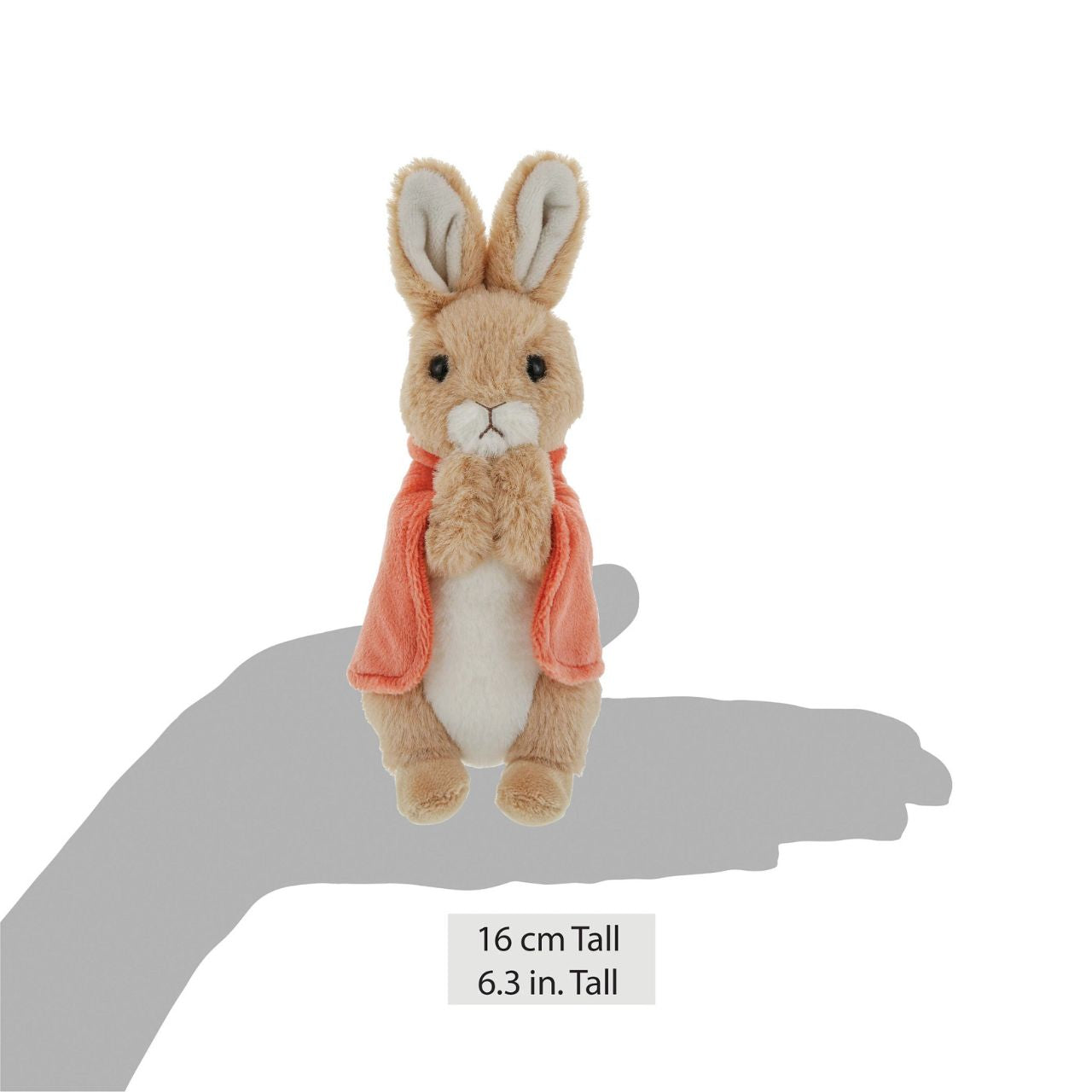 Flopsy Small Peter Rabbit Collection This Flopsy soft toy is made from beautifully soft fabric and is dressed in clothing exactly as illustrated by Beatrix Potter, with her signature red cape.