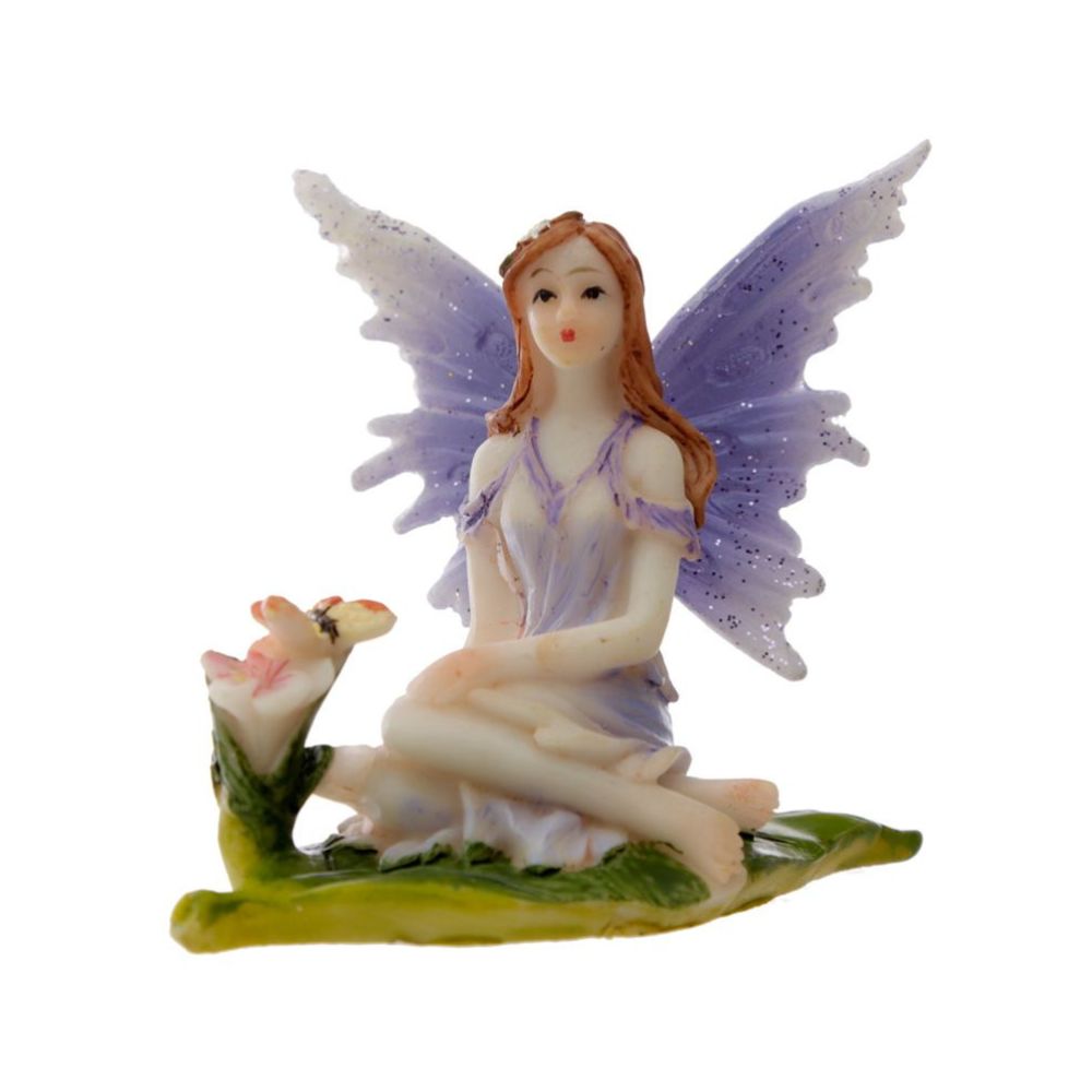 Flora & Fauna Meadow Flower Fairy Figurine - Material: Resin - Height 6cm Width 7cm Depth 5.5cm