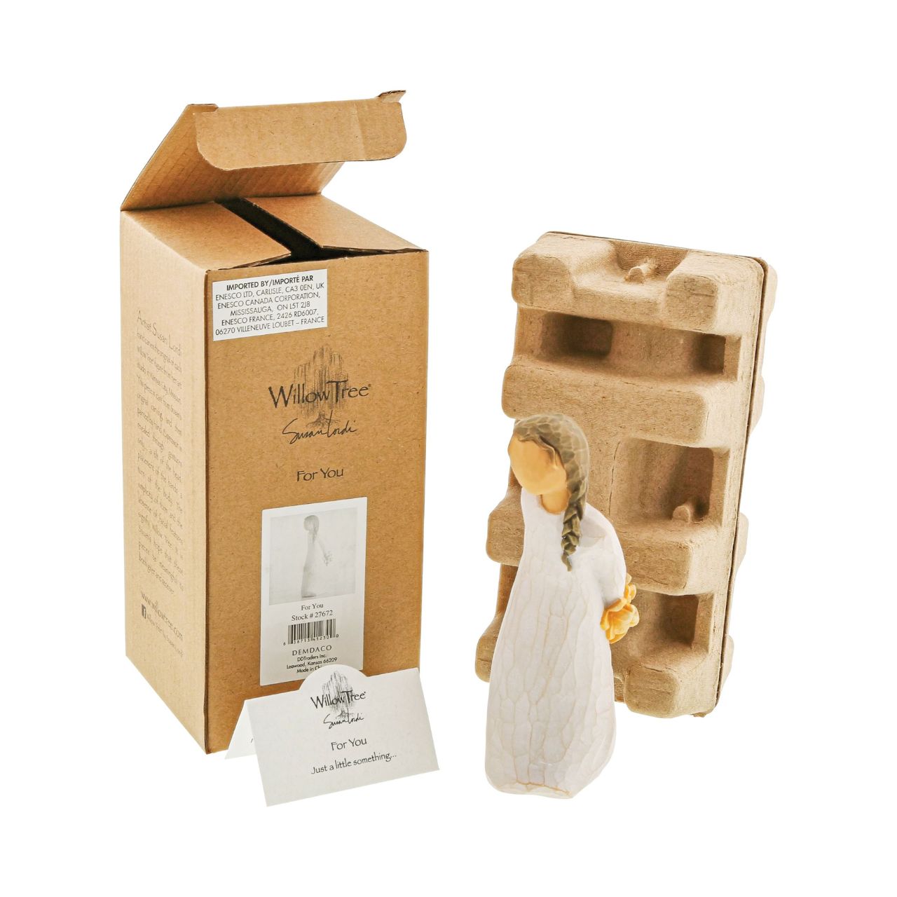 For You by Willow Tree A gift to express appreciation and thankfulness for teachers, volunteers, donors, caregivers, friends ...or for those who love flowers. "Cheerful and sunny, wildflowers are harbingers of spring that bloom, thrive, and return year after year.