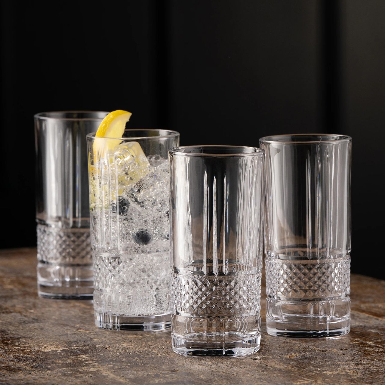 The Galway Crystal Eyre Collection blends traditional craftsmanship with refined design. Featuring intricate cuts and brilliant sparkle, each piece brings sophistication to your home, perfect for special occasions or everyday luxury.