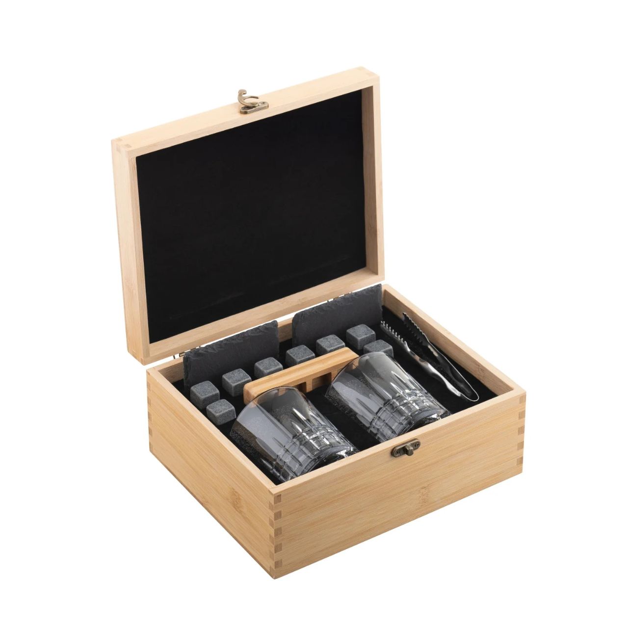 Our Liffey wooden boxed whiskey gift set is the ultimate gift set for any whiskey enthusiast. All whiskey lovers will feel like they are the classiest whiskey drinker around with our stunning set. They will have everything they could ever need to enhance and experience the flavour of their whiskey.