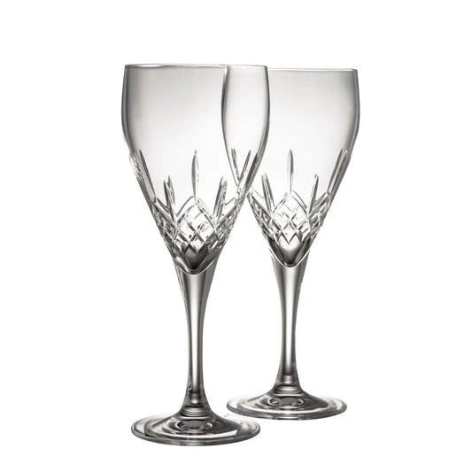 The Longford Red Wine is a heavy cut, durable and beautiful glass. An elegant addition to your glassware collection and perfect for the Wine lover. It's a popular glass for taking out to celebrate special occasions.