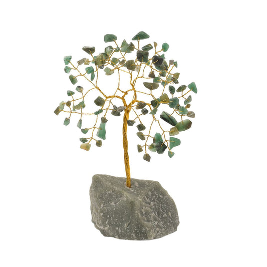 This vivid gemstone tree radiates positive energy around living spaces.
