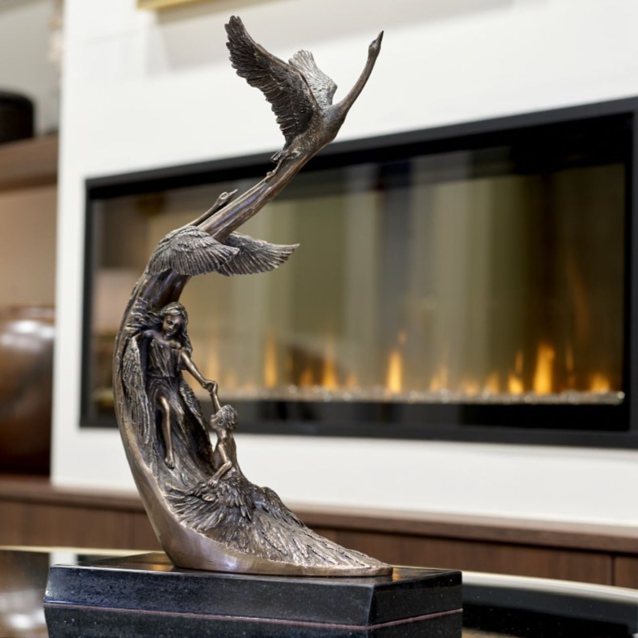 Genesis Children of Lir  This is the latest in the Children of Lir, which was introduced in 2013. It is a stunning piece set on a marble base.