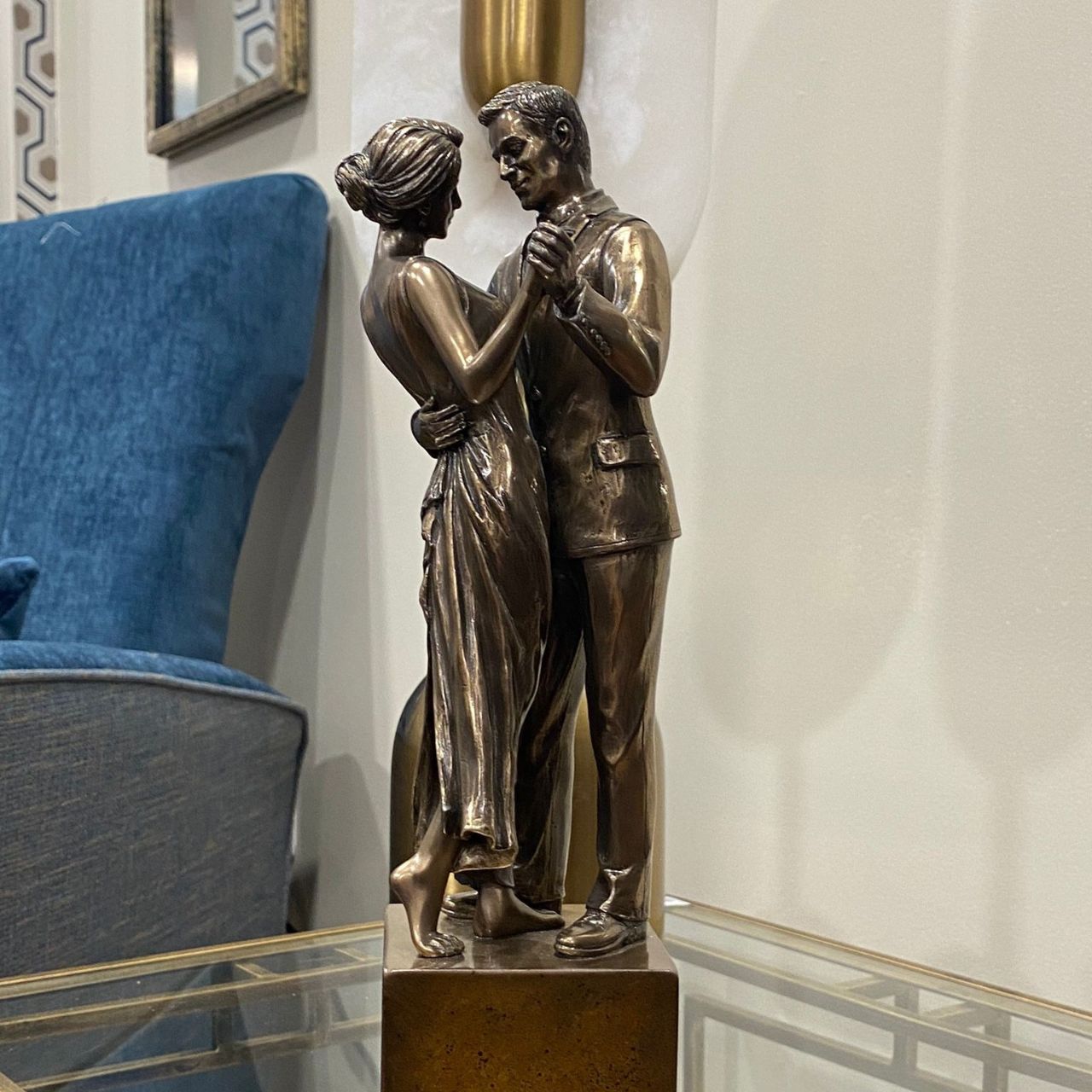 This beautiful piece, First Dance, depicts the unity and magic of love in a perfect partnership, beautifully crafted.