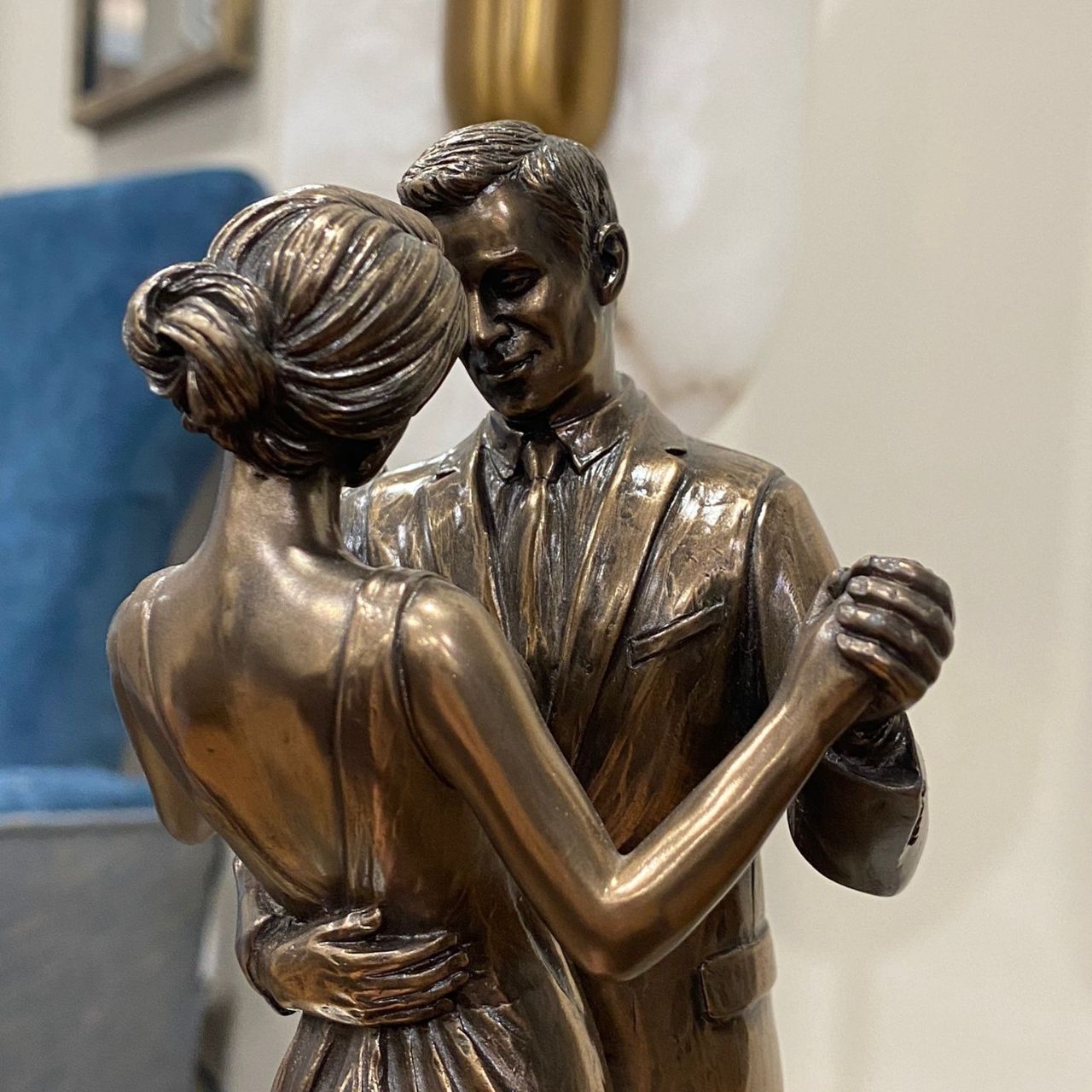 This beautiful piece, First Dance, depicts the unity and magic of love in a perfect partnership, beautifully crafted.