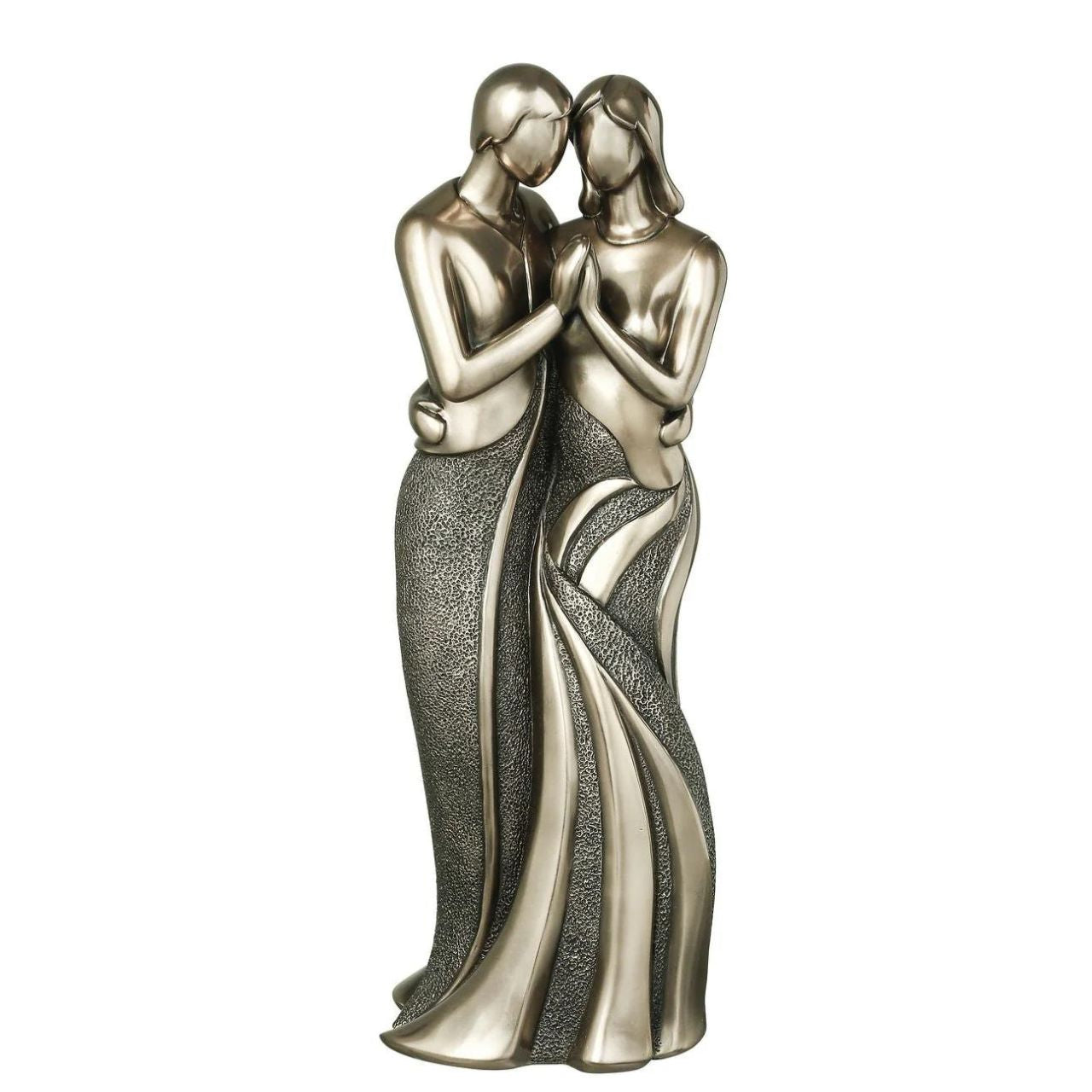 Forever Love by Genesis Perfect for art lovers or for an occasional gift such as a wedding gift, or an engagement gift. Genesis Fine Arts has evolved into a much loved and world famous Irish brand to produce a striking range of handcrafted cold cast bronze sculptures.