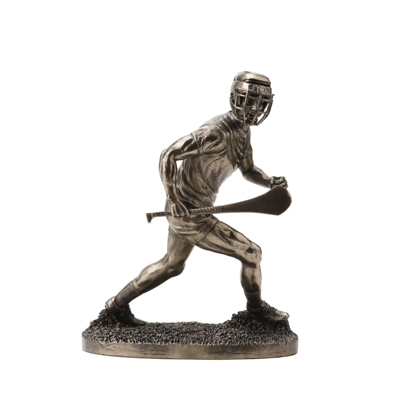 The Hurler by Genesis Ireland A stunning sculpture of a Hurler mid-game. Ideal as a prize for any Player or fan.