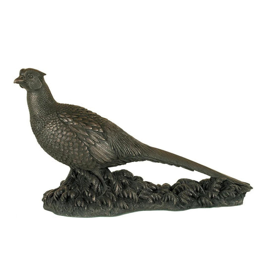 Genesis Pheasant Sculpture , Capturing the true beauty of the wild pheasant in cold cast bronze this fabulous masterpiece is from Genesis Ireland prestigious collection of wildlife sculptures.