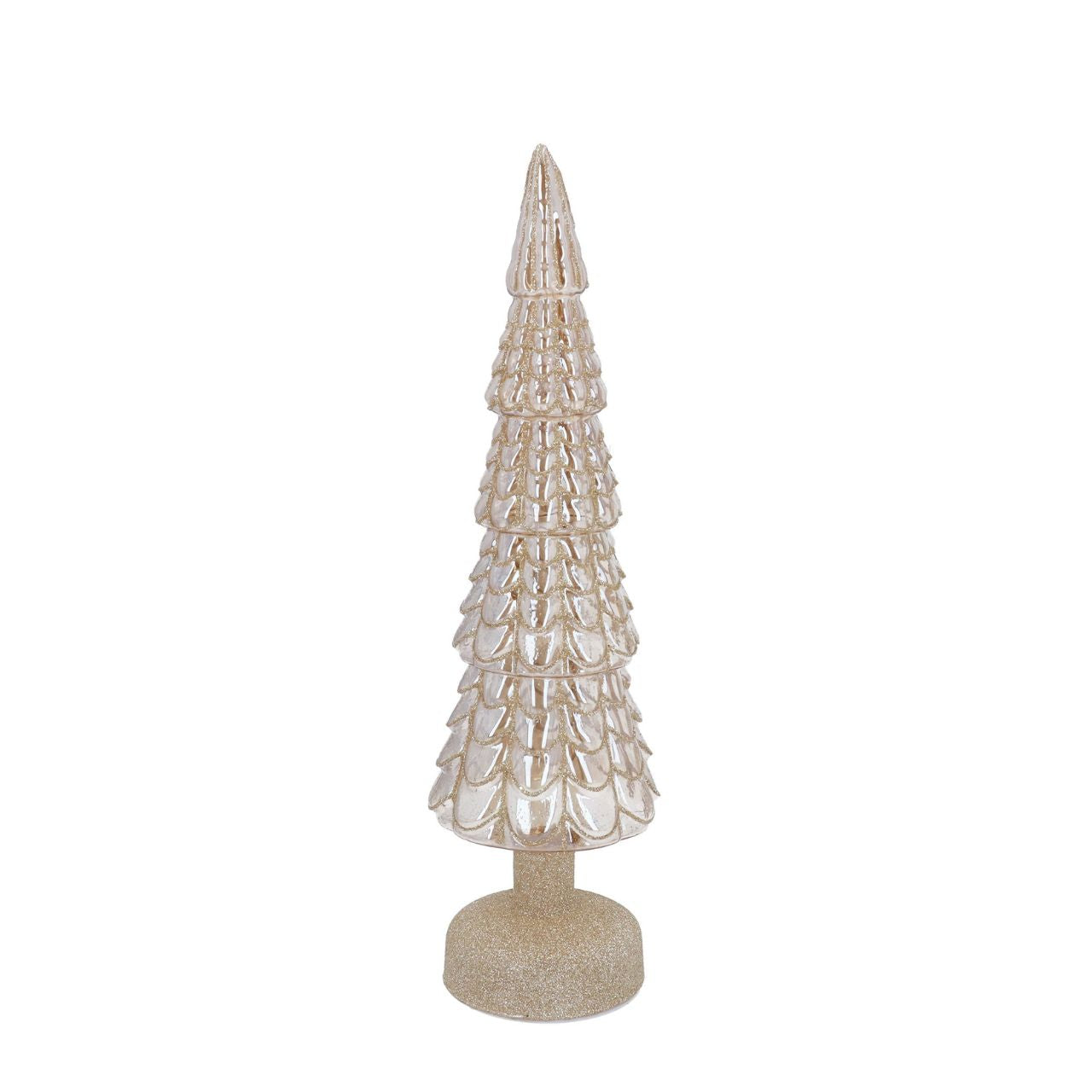 Elevate your holiday décor with the Gisela Graham Gold LED Christmas Tree Ornament. Crafted with elegant gold detailing, this ornament features a subtle LED light that adds a warm, refined glow to your tree.