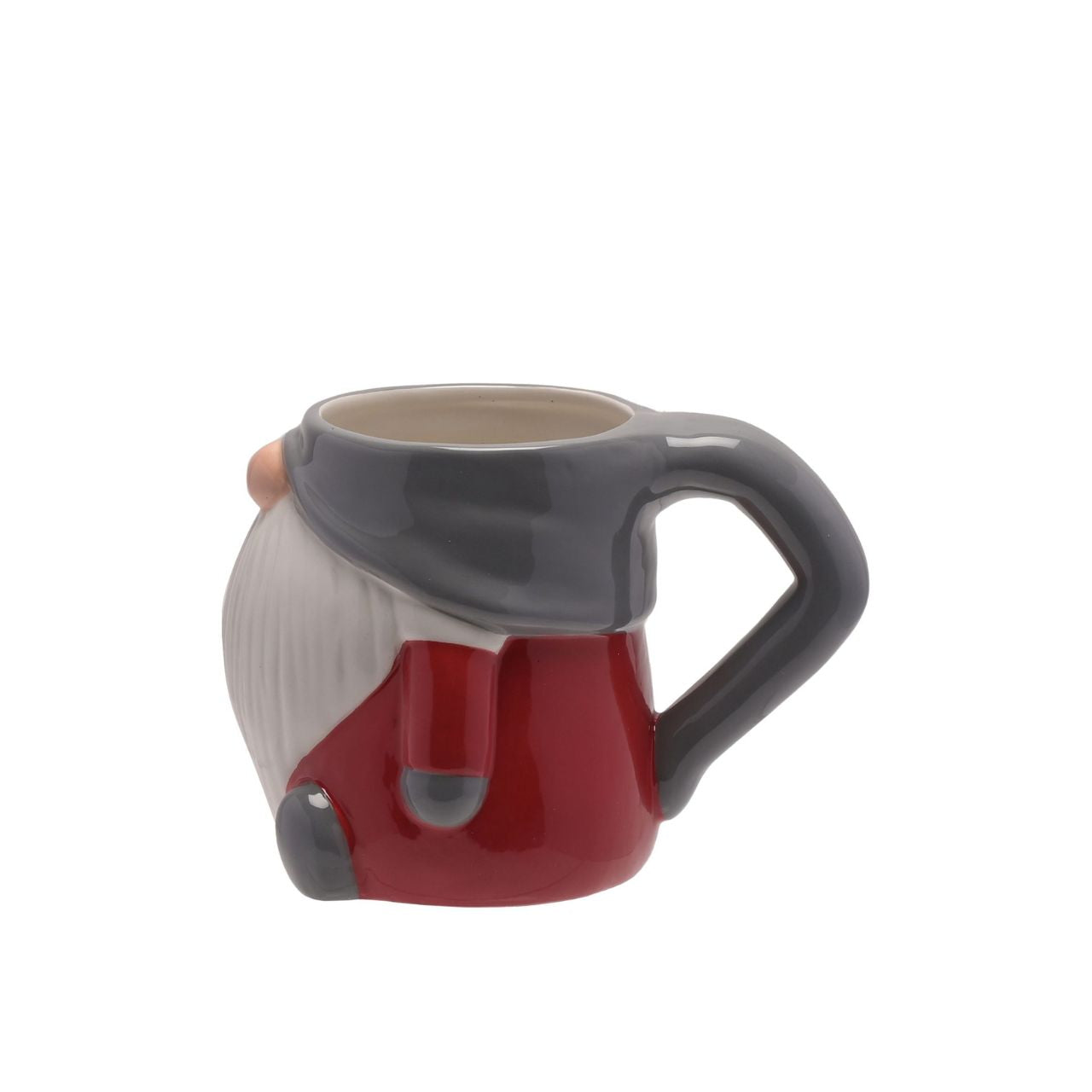 Gonk Christmas Mug A gonk mug by THE SEASONAL GIFT CO. This adorably festive mug makes the perfect home for hot drinks throughout the Christmas season.