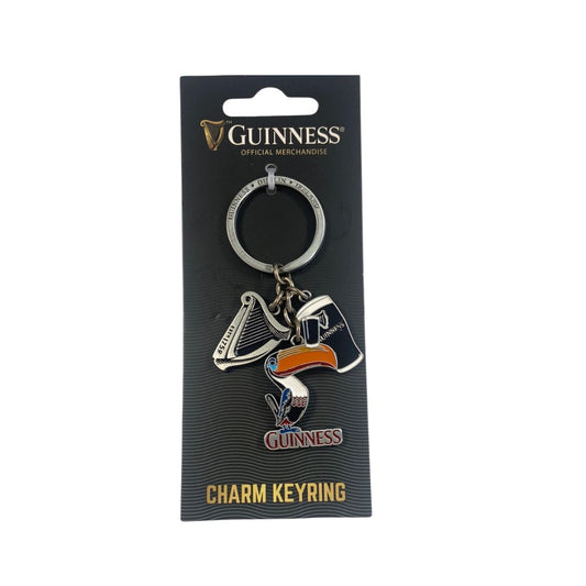 Guinness Toucan Charm Keyring