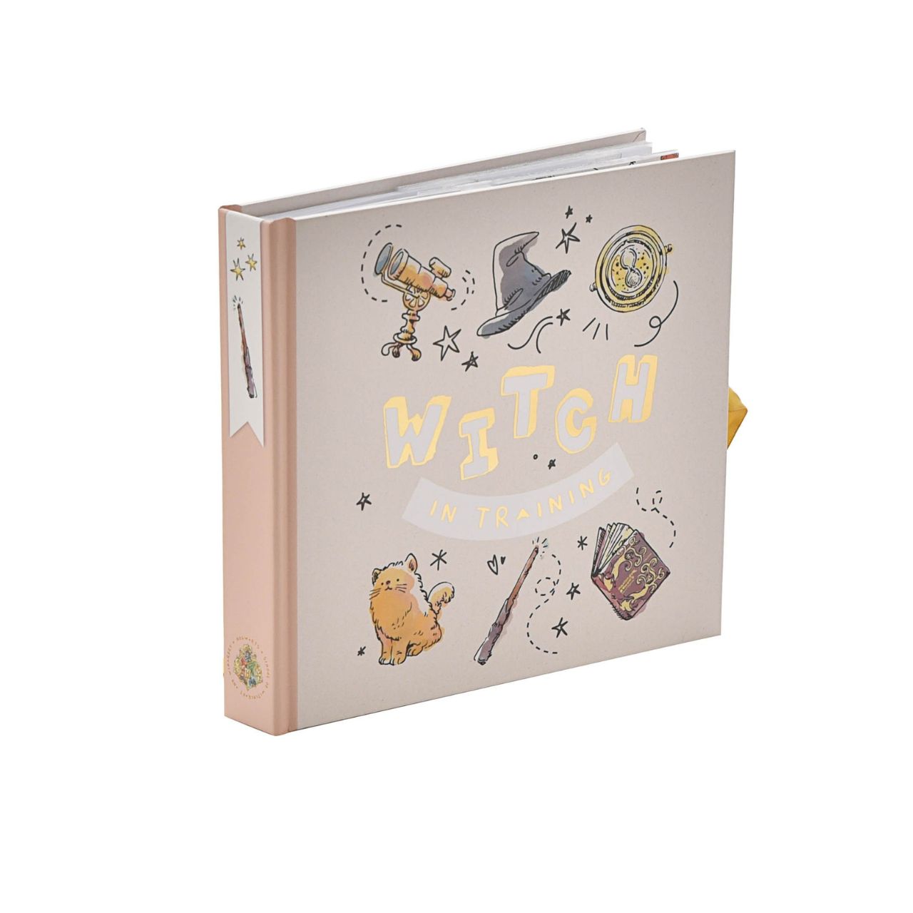 This mystical photo album is perfect for presenting photographs of young witches.