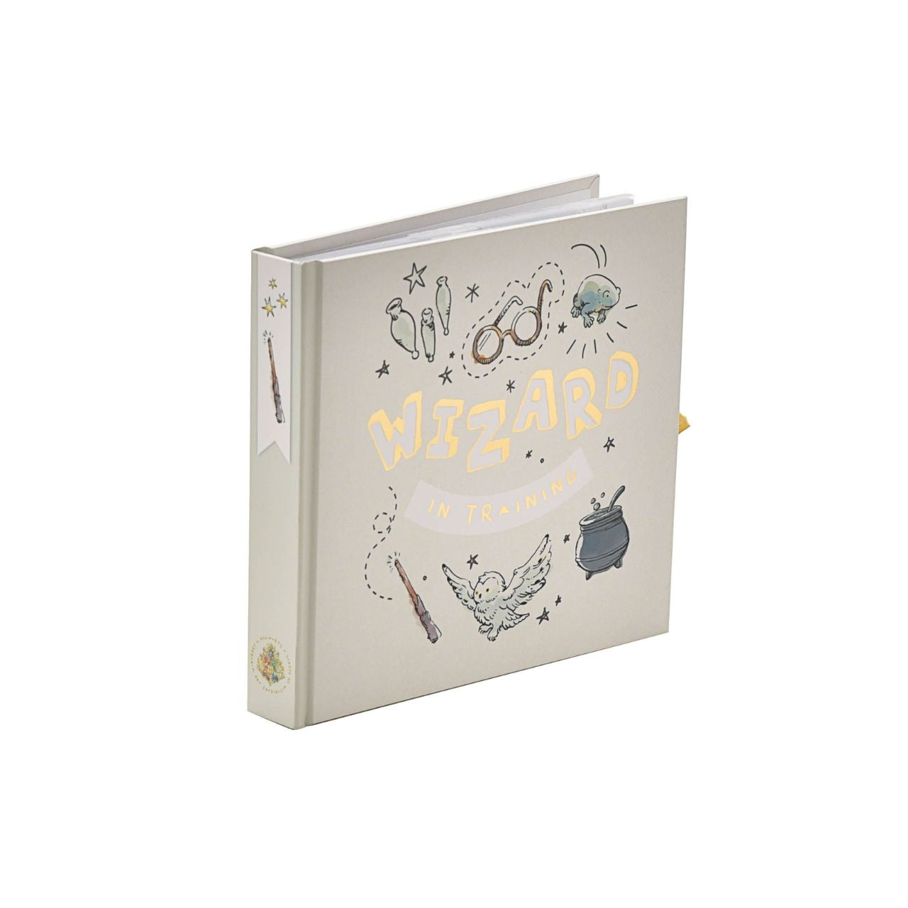 This magical photo album is perfect for presenting photographs of young wizards.