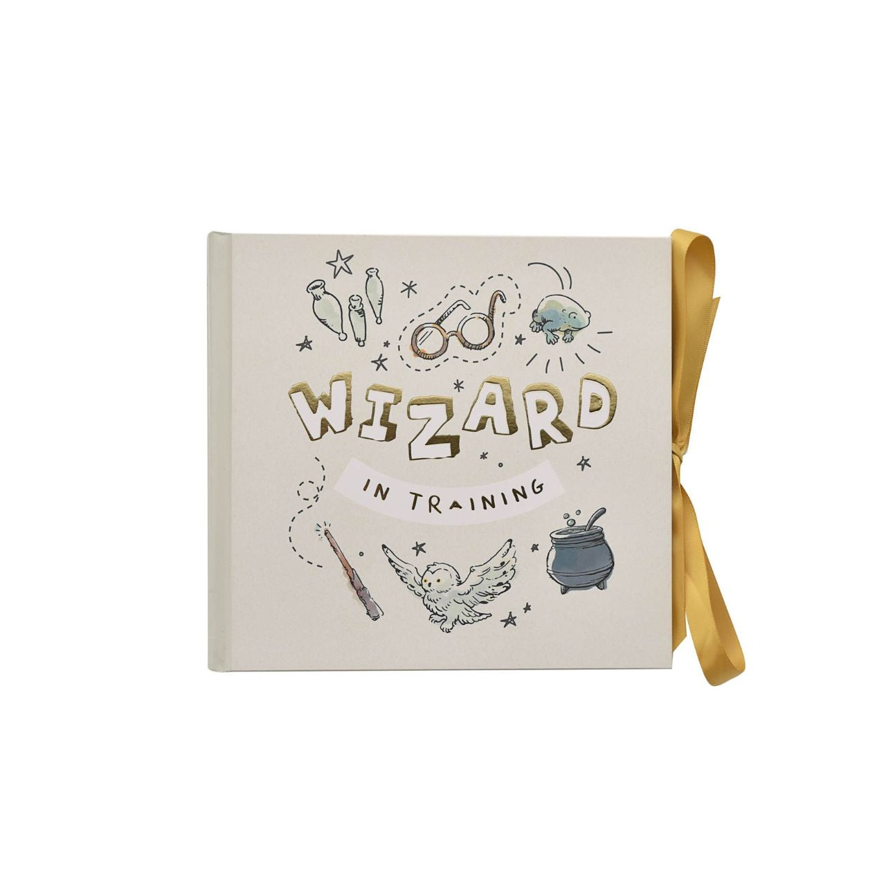 This magical photo album is perfect for presenting photographs of young wizards.