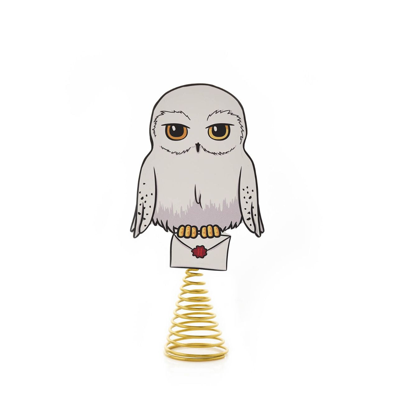 Harry Potter Tree Topper - Hedwig Add some character to the top of your tree this year by welcoming Hedwig into your festive season. A perfectly magical gift for any Harry Potter fans in your life.