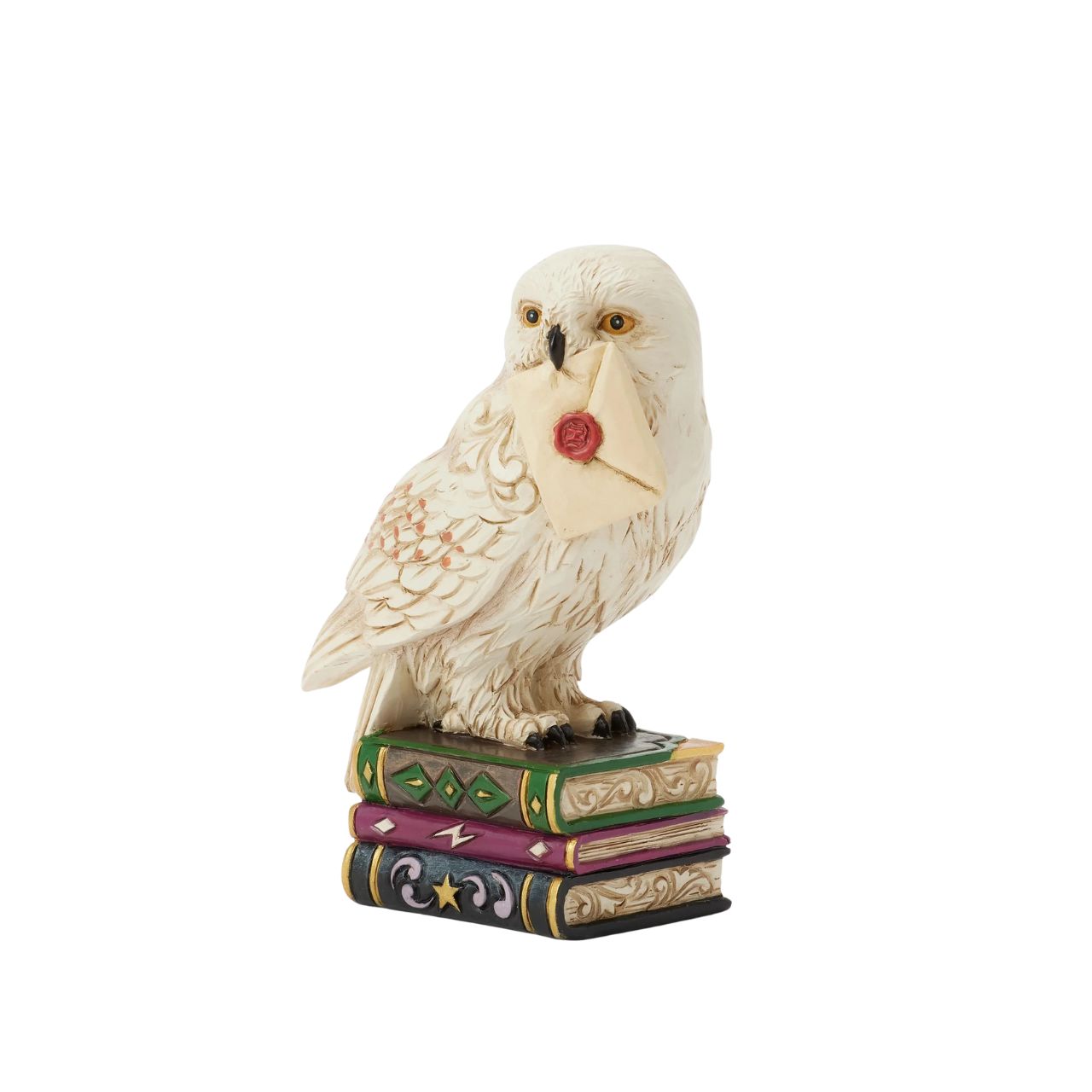 Launched January 2025, the Harry Potter by Jim Shore collection brings the iconic characters from the film franchise to life in a whole new way. Hand carved and painted in high quality cast stone, Mini Hedwig is the perfect addition to any collection.