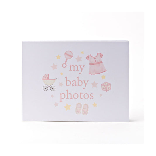 Keep an adorable record of those early days, weeks and months with this baby photo album. From the Hello Baby collection by CELEBRATIONS - gifts to celebrate a perfect new arrival.