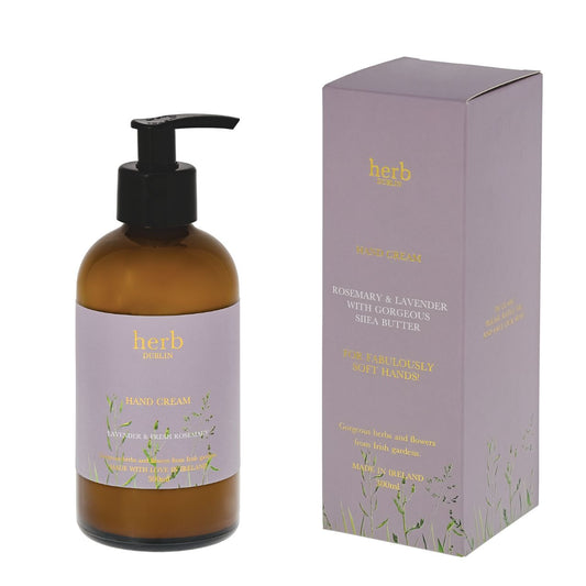 Pure Luxury hand cream. With this beautiful combination lavender and fresh garden rosemary cleanliness really is next to Godliness! With gorgeous Shea butter your hands will thank you!