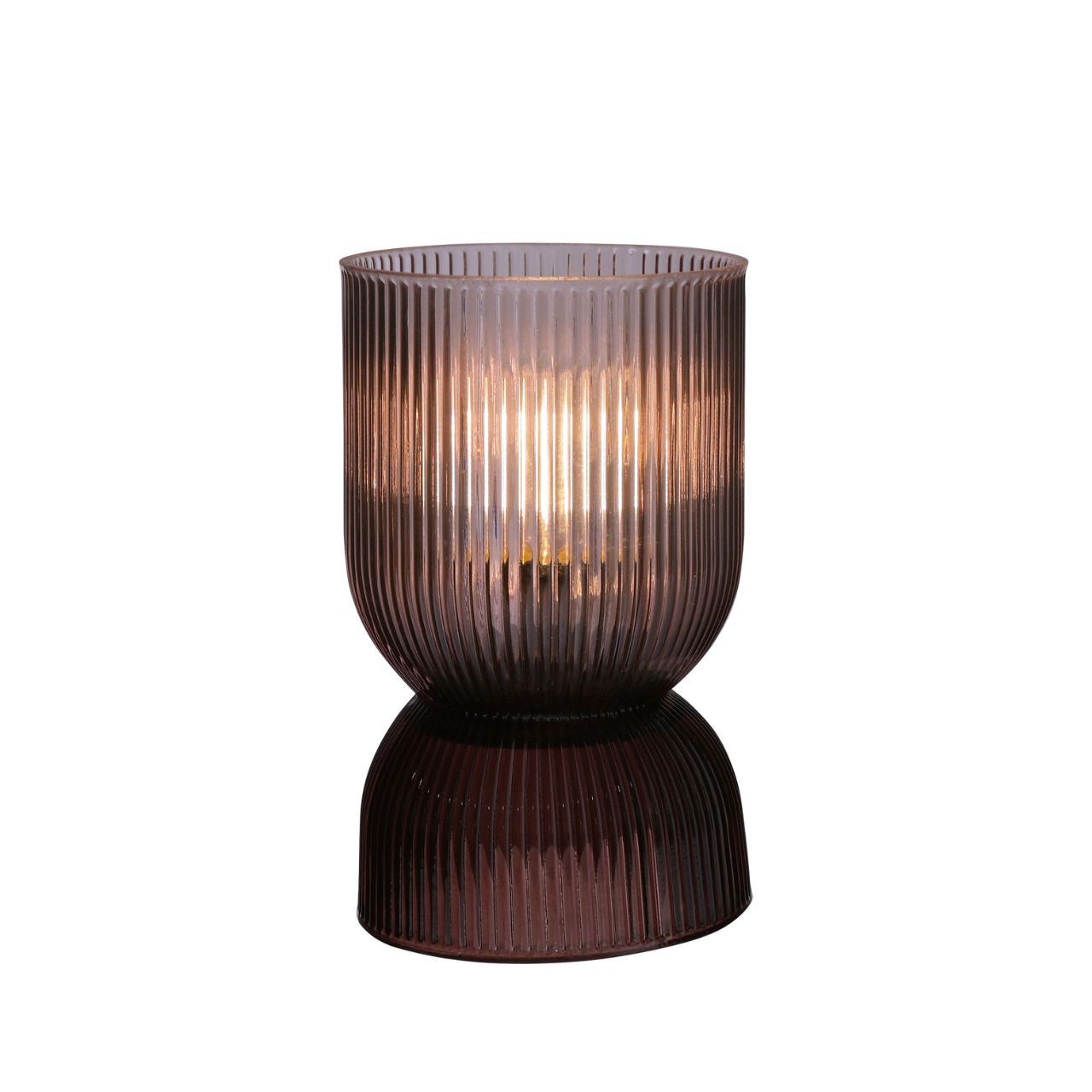 This contemporary light fitting makes is a desirable alternative to traditional options.