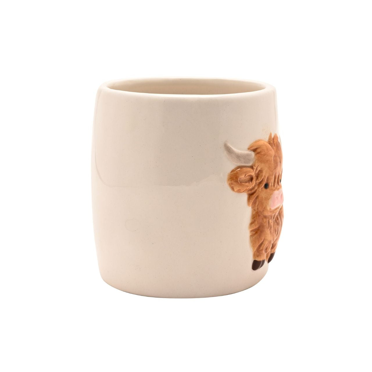 Made from white ceramic, it offers a classic shape. Ideal for tea, coffee, or hot chocolate, this mug is a great gift for animal lovers or a cosy addition to any mug collection.