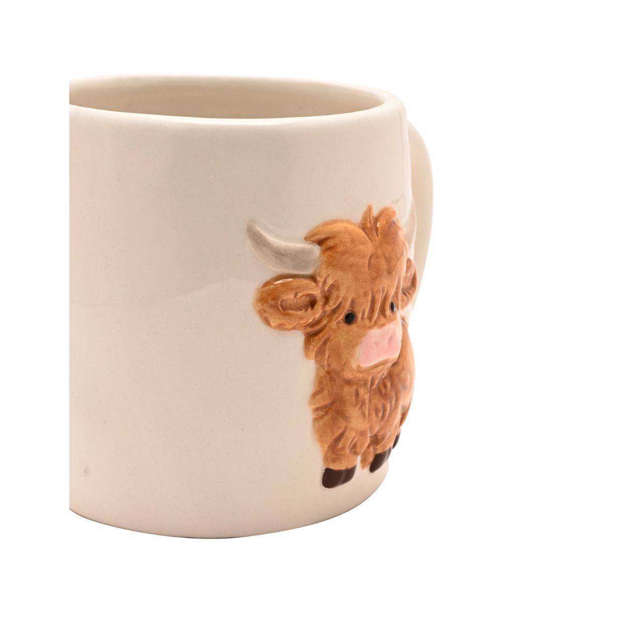 Made from white ceramic, it offers a classic shape. Ideal for tea, coffee, or hot chocolate, this mug is a great gift for animal lovers or a cosy addition to any mug collection.