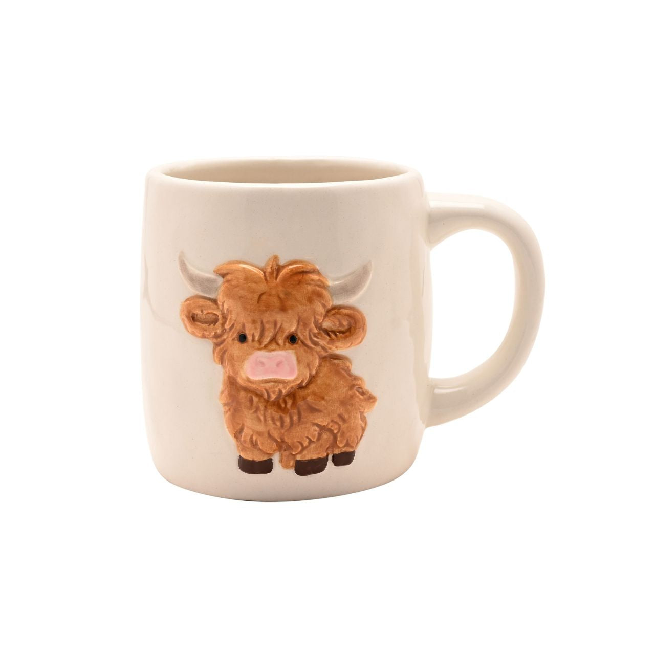 Made from white ceramic, it offers a classic shape. Ideal for tea, coffee, or hot chocolate, this mug is a great gift for animal lovers or a cosy addition to any mug collection.