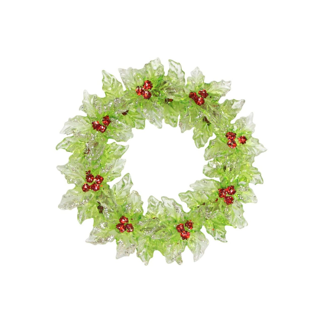 Gisela Graham Holly Wreath & Berries Christmas Hanging Ornament This Holly Wreath & Berries Christmas Hanging Ornament by Gisela Graham is the perfect festive accessory for your home. Crafted from fine materials, it features intricate detailing that will add an extra special touch to your holiday decorations.