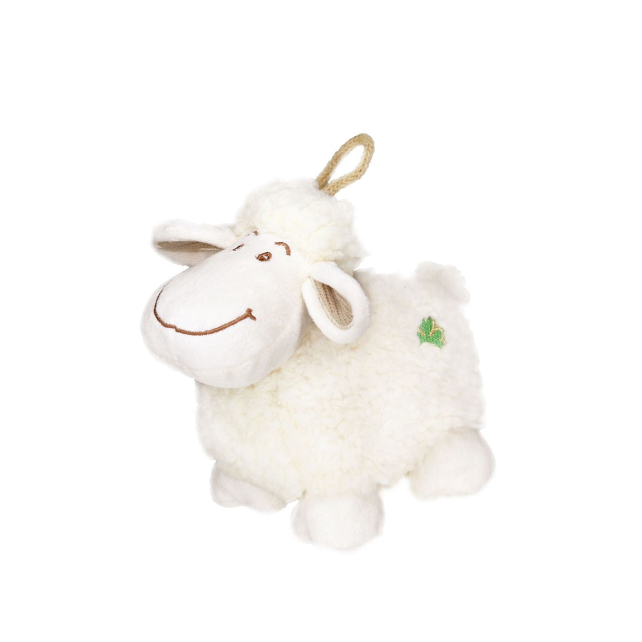 This huggable sheep is designed to provide comfort and relaxation. With its soft and plush material, it is perfect for cuddling up after a long day. Its adorable design adds a touch of cuteness to any room. Made with high-quality materials, it is durable and long-lasting.
