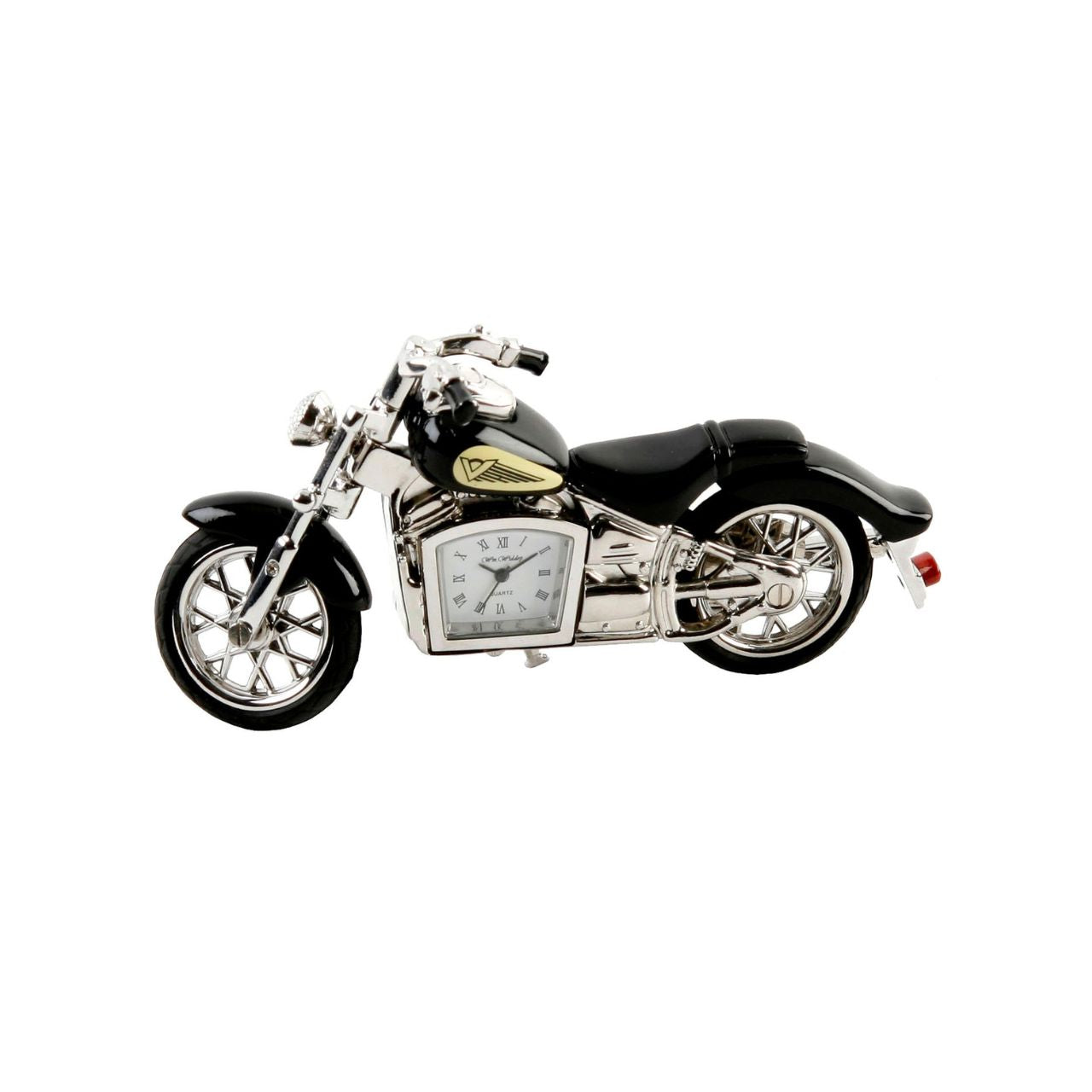 The miniature motorbike clock is a great gift for someone who loves iconic motorbikes.