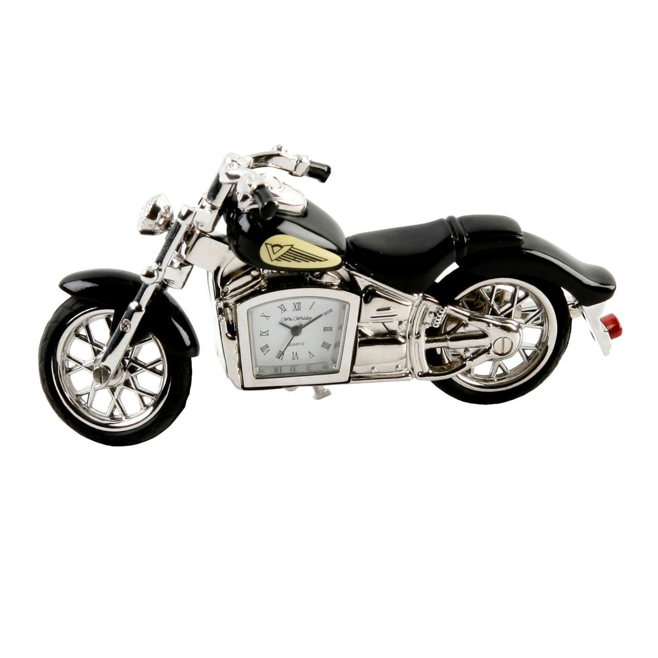 The miniature motorbike clock is a great gift for someone who loves iconic motorbikes.