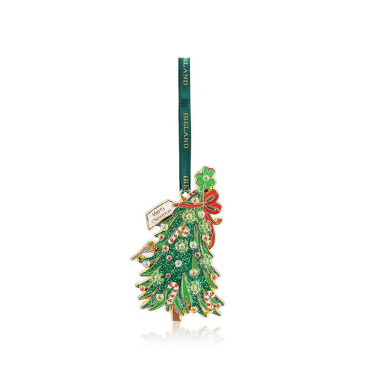 Add a touch of Irish charm to your Christmas tree with our Ireland Sparkle Christmas Tree Decoration. Made with high-quality materials, this tree decoration features a sparkling design that will catch the light and add a festive touch to any holiday décor. Show your love for Ireland with this beautiful and unique decoration.