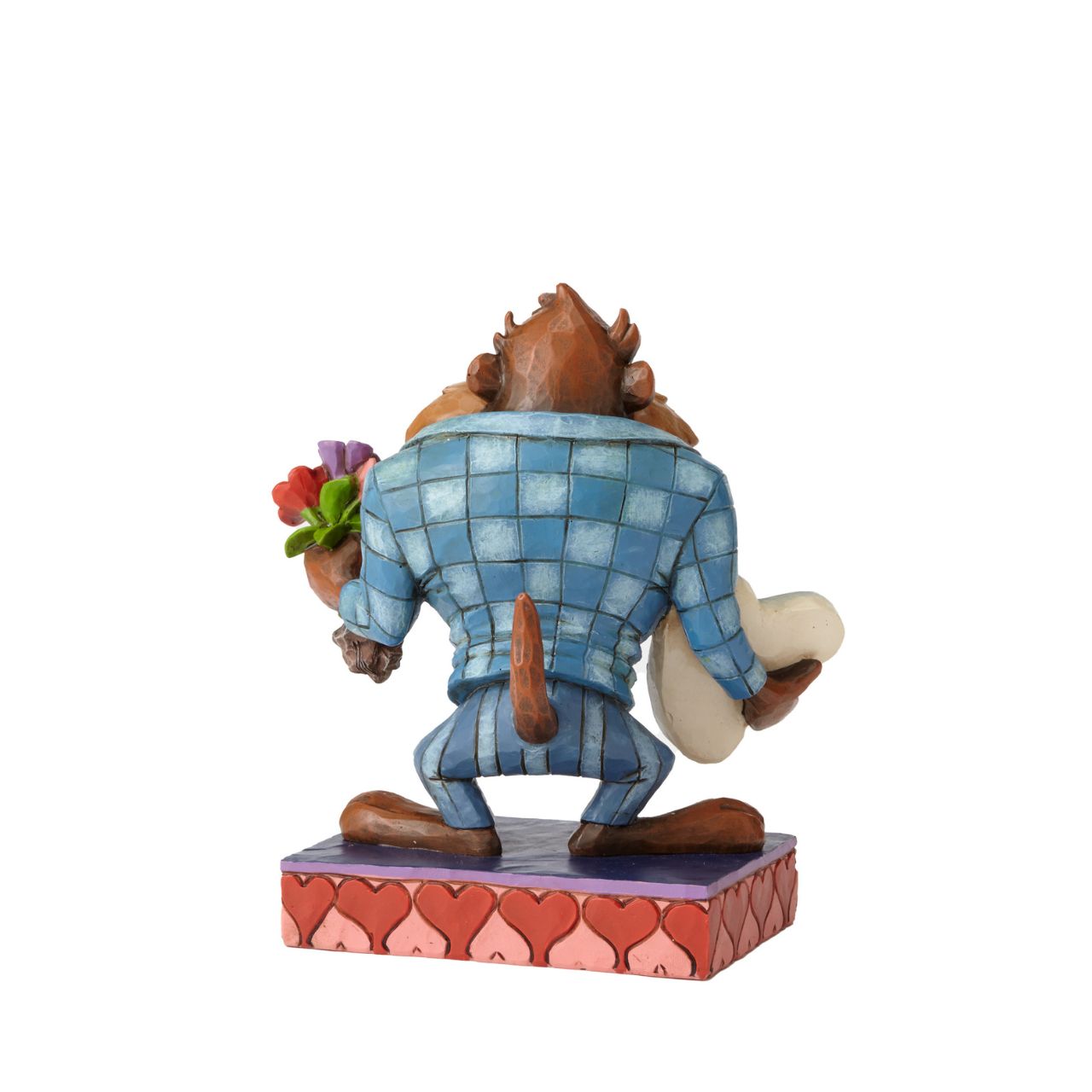Jim Shore's Taz personality pose captures the essence of love with this fun loving interpretation of the crazy Taz.