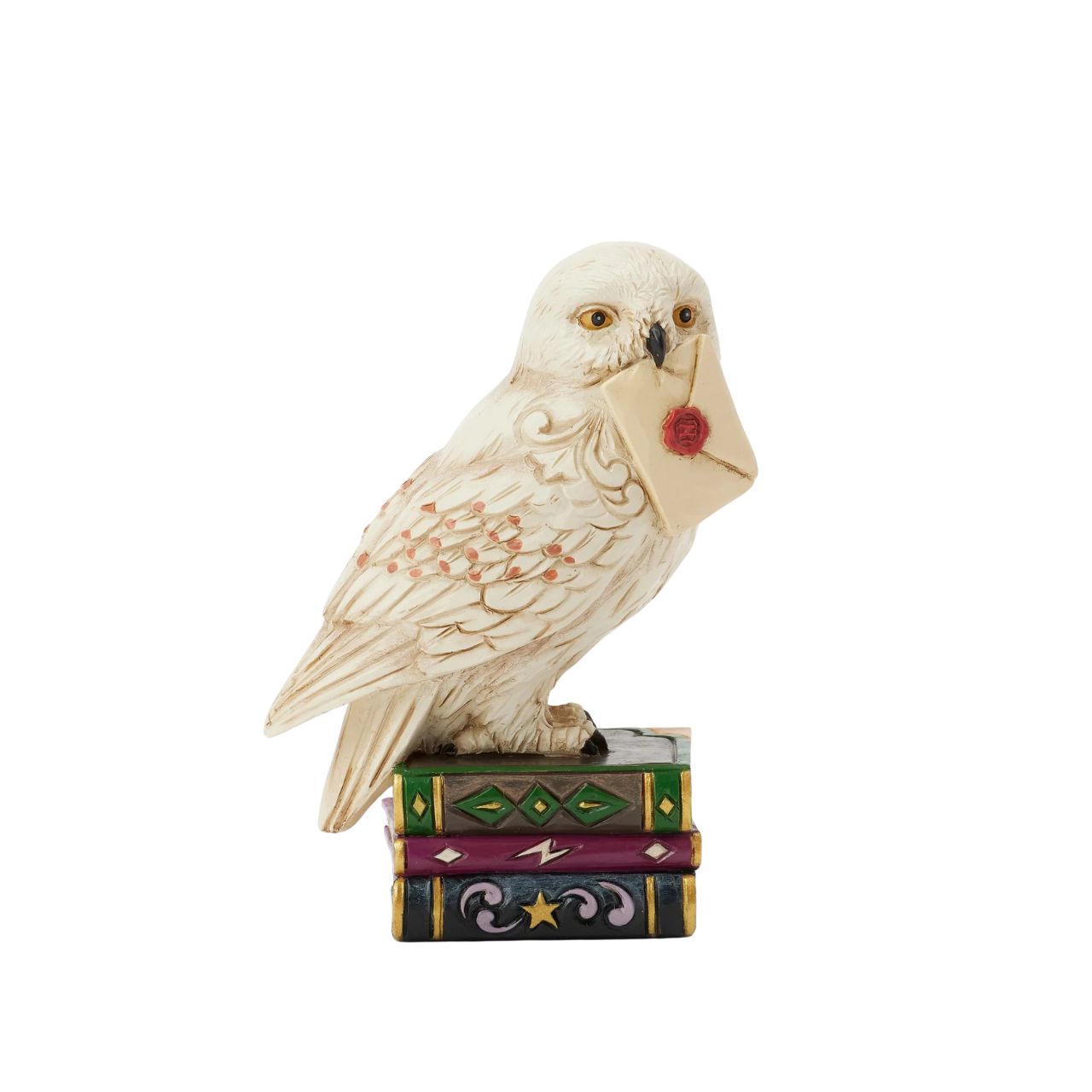 Launched January 2025, the Harry Potter by Jim Shore collection brings the iconic characters from the film franchise to life in a whole new way. Hand carved and painted in high quality cast stone, Mini Hedwig is the perfect addition to any collection.