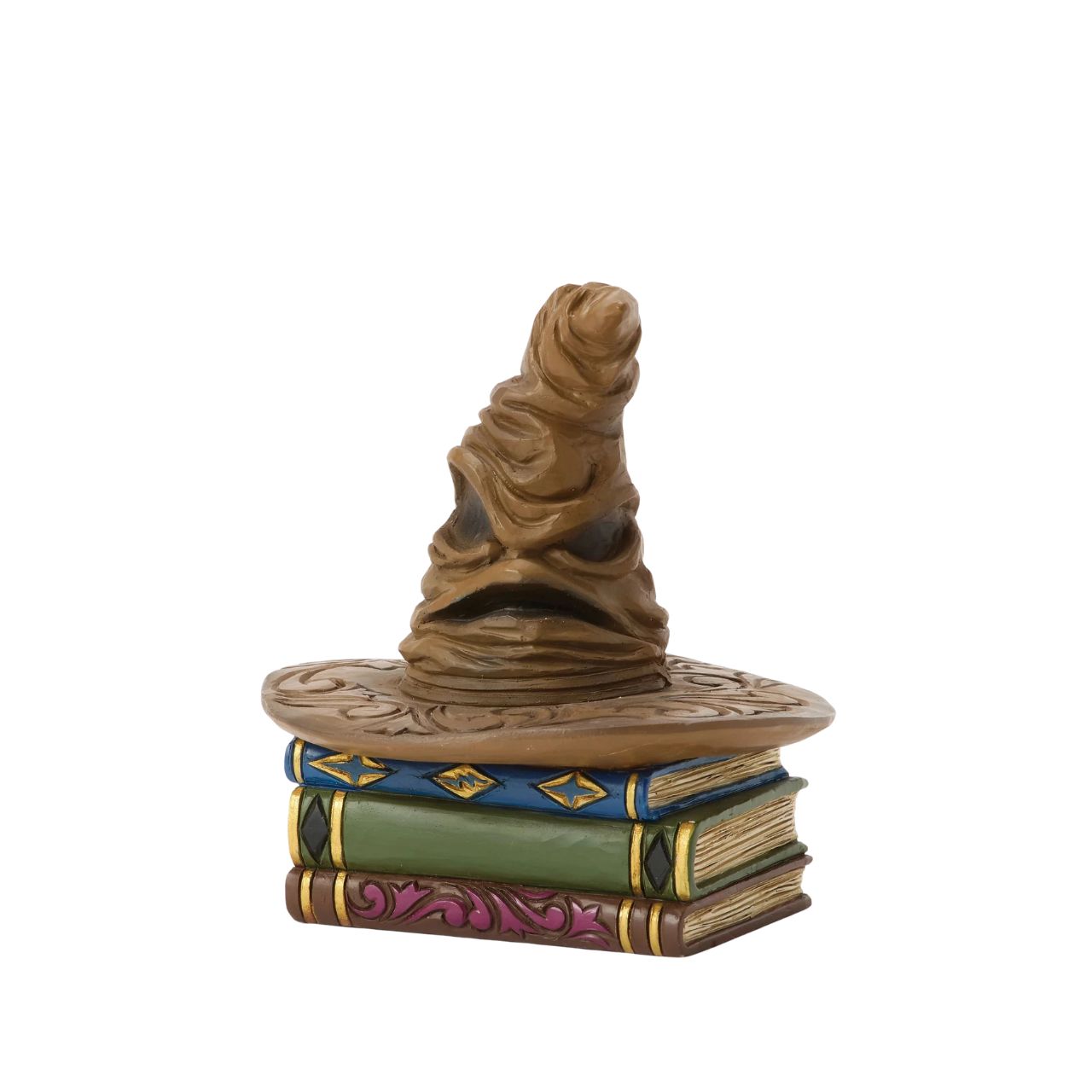 Launched January 2025, the Harry Potter by Jim Shore collection brings the iconic characters from the film franchise to life in a whole new way. Hand carved and painted in high quality cast stone, the Mini Sorting Hat is the perfect addition to any collection.