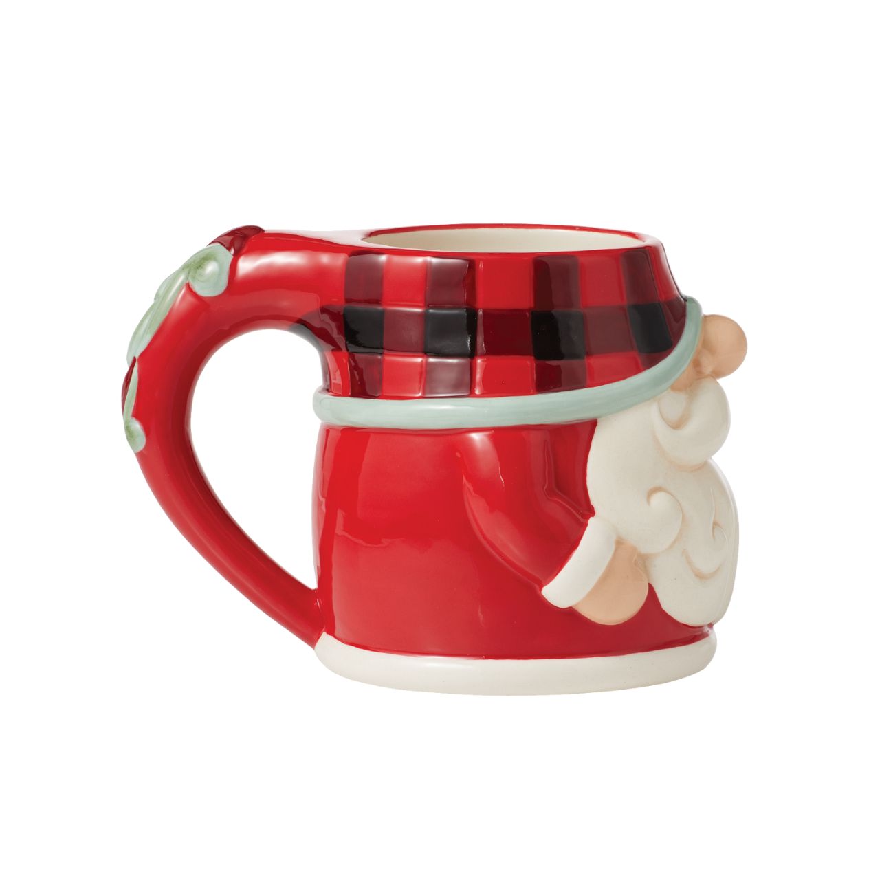 Heartwood Creek Highland Glen Mug Designed by award winning artist Jim Shore as part of the Heartwood Creek Highland Glen Collection, hand crafted using high quality cast stone and hand painted, this festive mug is perfect for the Christmas season.
