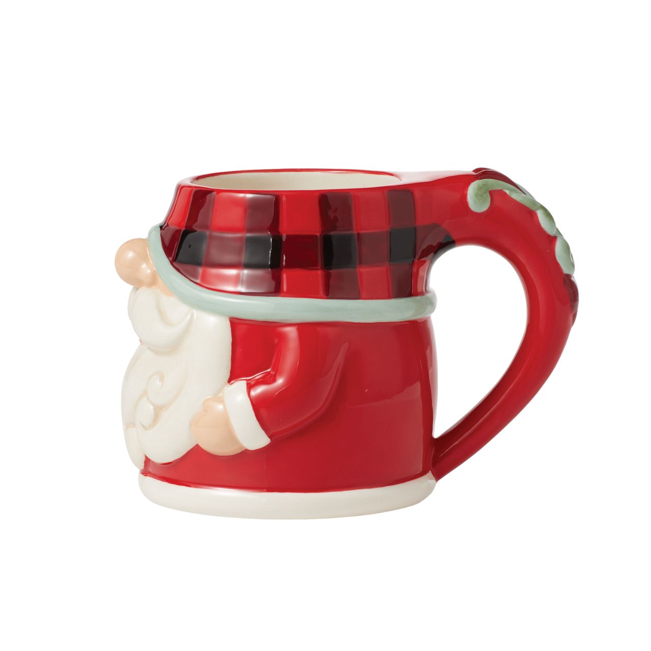 Heartwood Creek Highland Glen Mug Designed by award winning artist Jim Shore as part of the Heartwood Creek Highland Glen Collection, hand crafted using high quality cast stone and hand painted, this festive mug is perfect for the Christmas season.