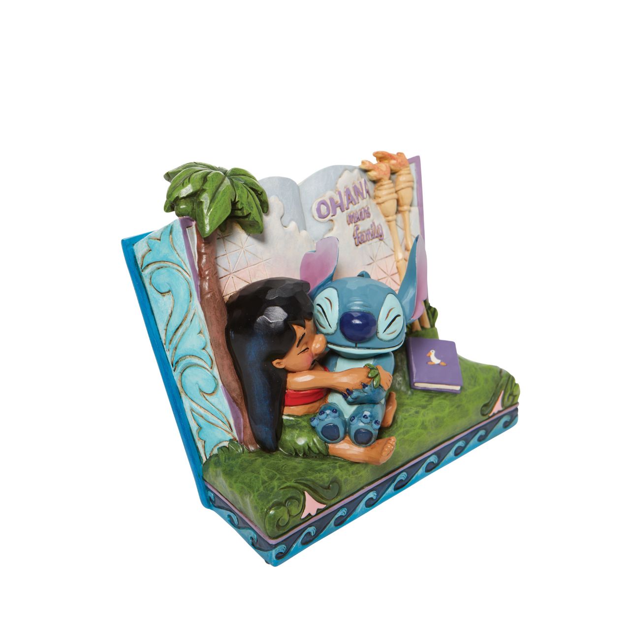 Twenty years ago, Lilo & Stitch awarded audiences with an out of this world tale of friendship that hit us all close to home. In this piece, Lilo and Stitch hug within a storybook, allowing us all to learn a lesson of what family really means.