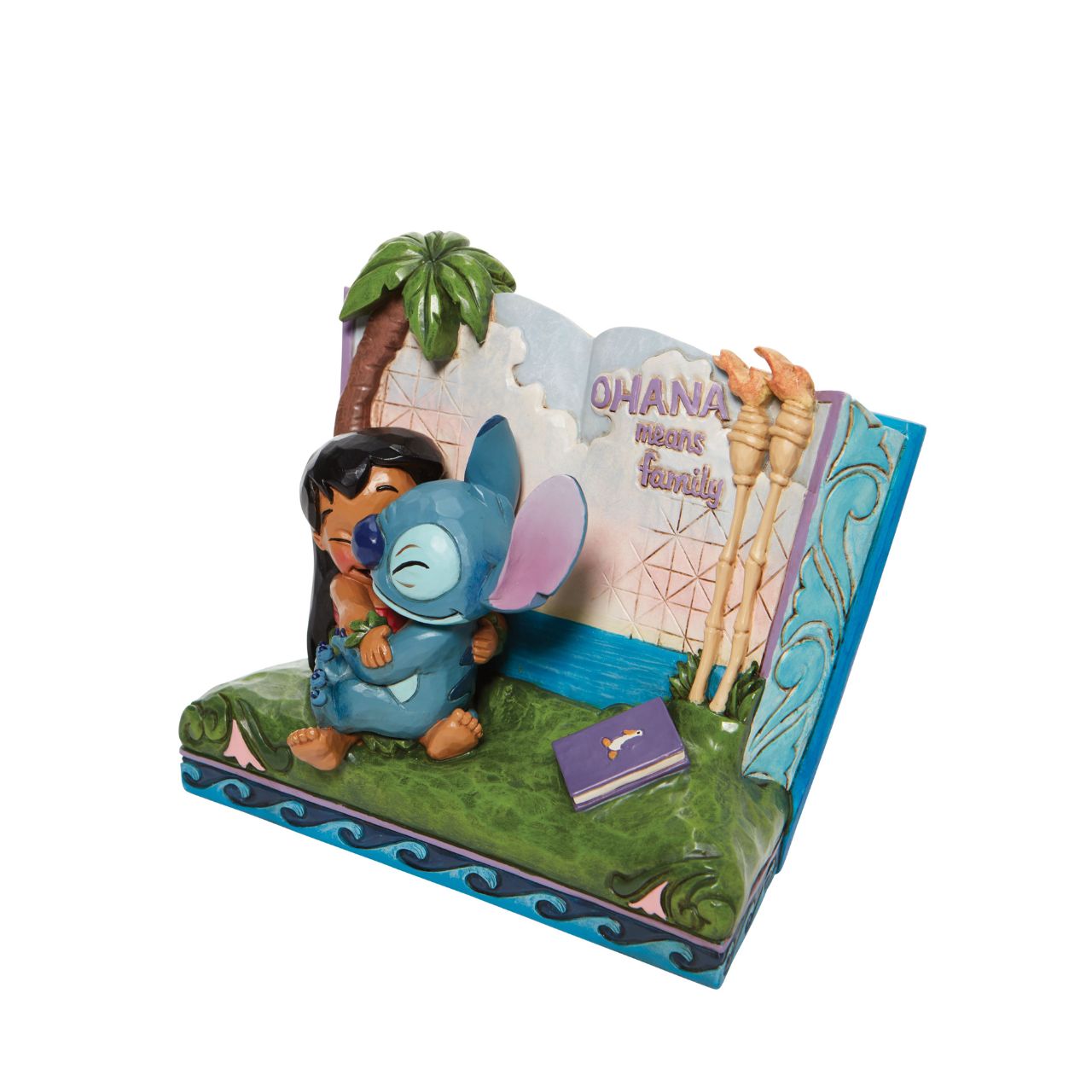 Twenty years ago, Lilo & Stitch awarded audiences with an out of this world tale of friendship that hit us all close to home. In this piece, Lilo and Stitch hug within a storybook, allowing us all to learn a lesson of what family really means.