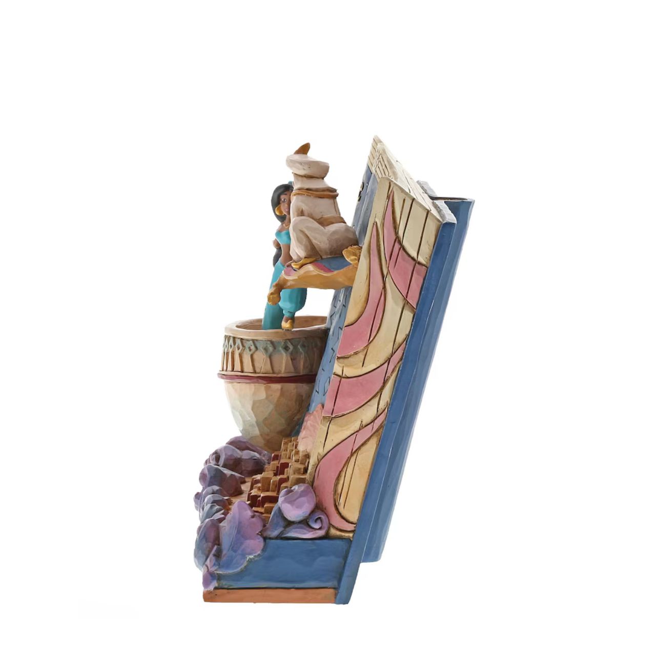 Disney Traditions Romance Takes Flight Storybook Aladdin Figurine