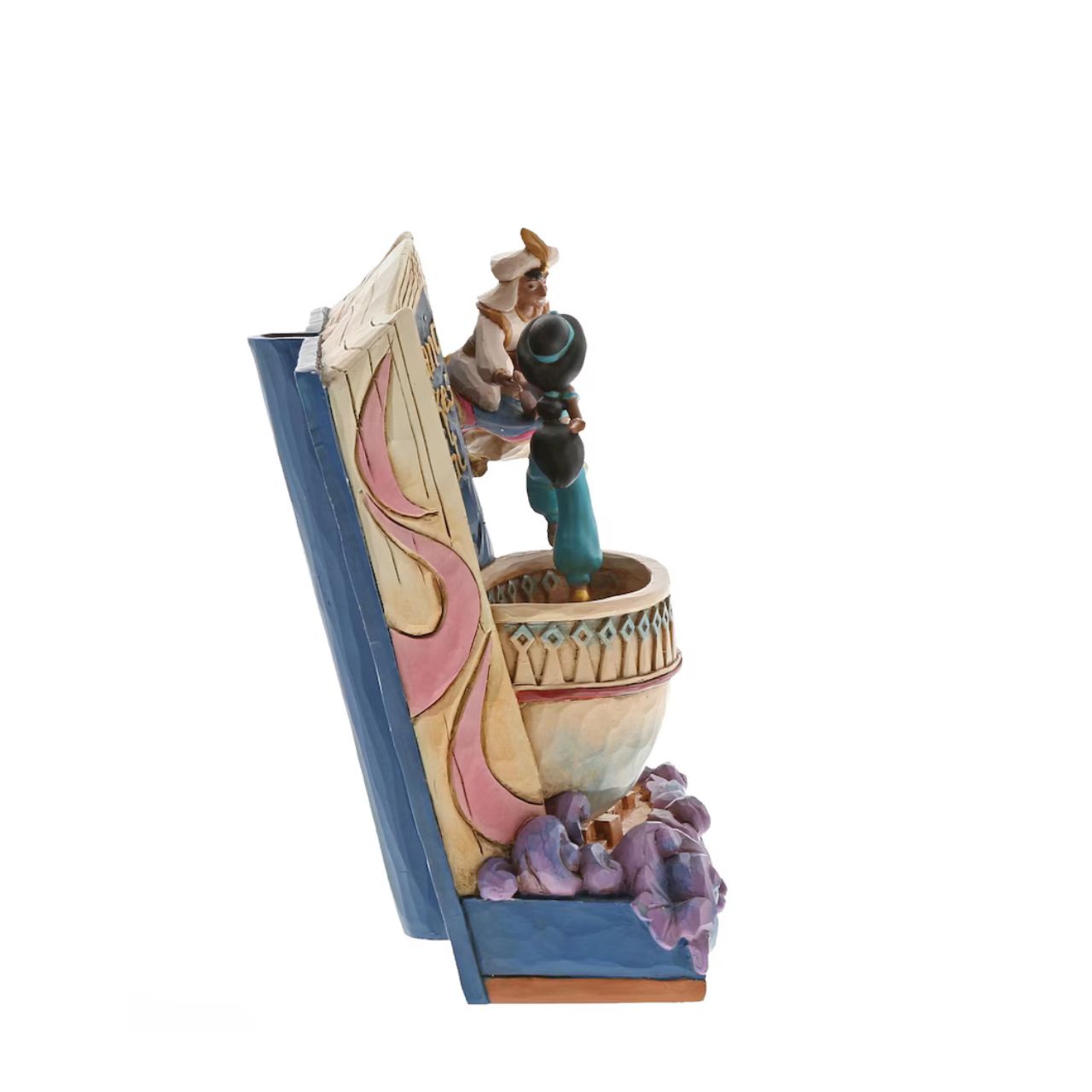 Disney Traditions Romance Takes Flight Storybook Aladdin Figurine
